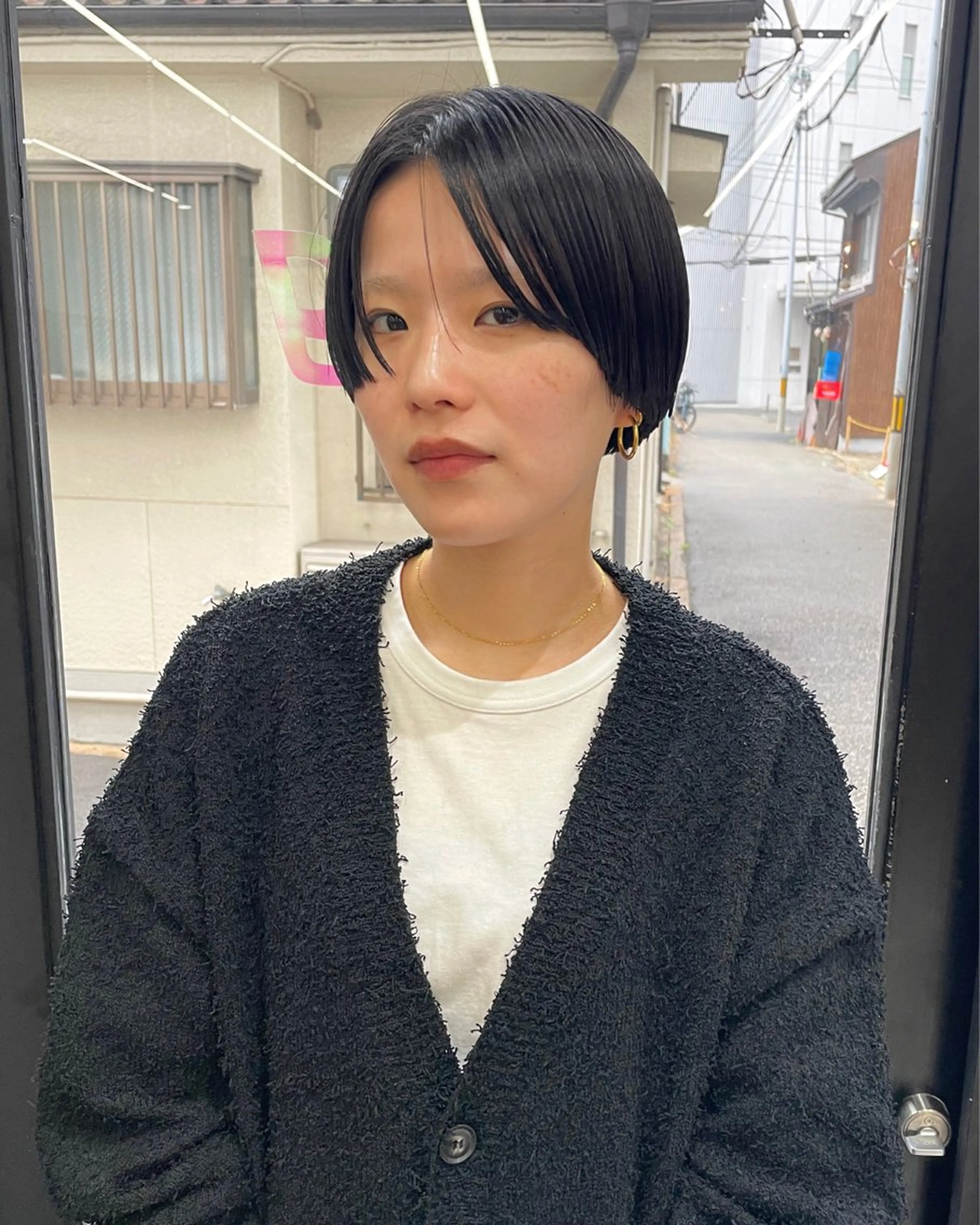 ミディアム カラー パーマ ヘアアレンジ メンズ ボブ tatsumi/ボブ ウルフ/レイヤーのヘアスタイル