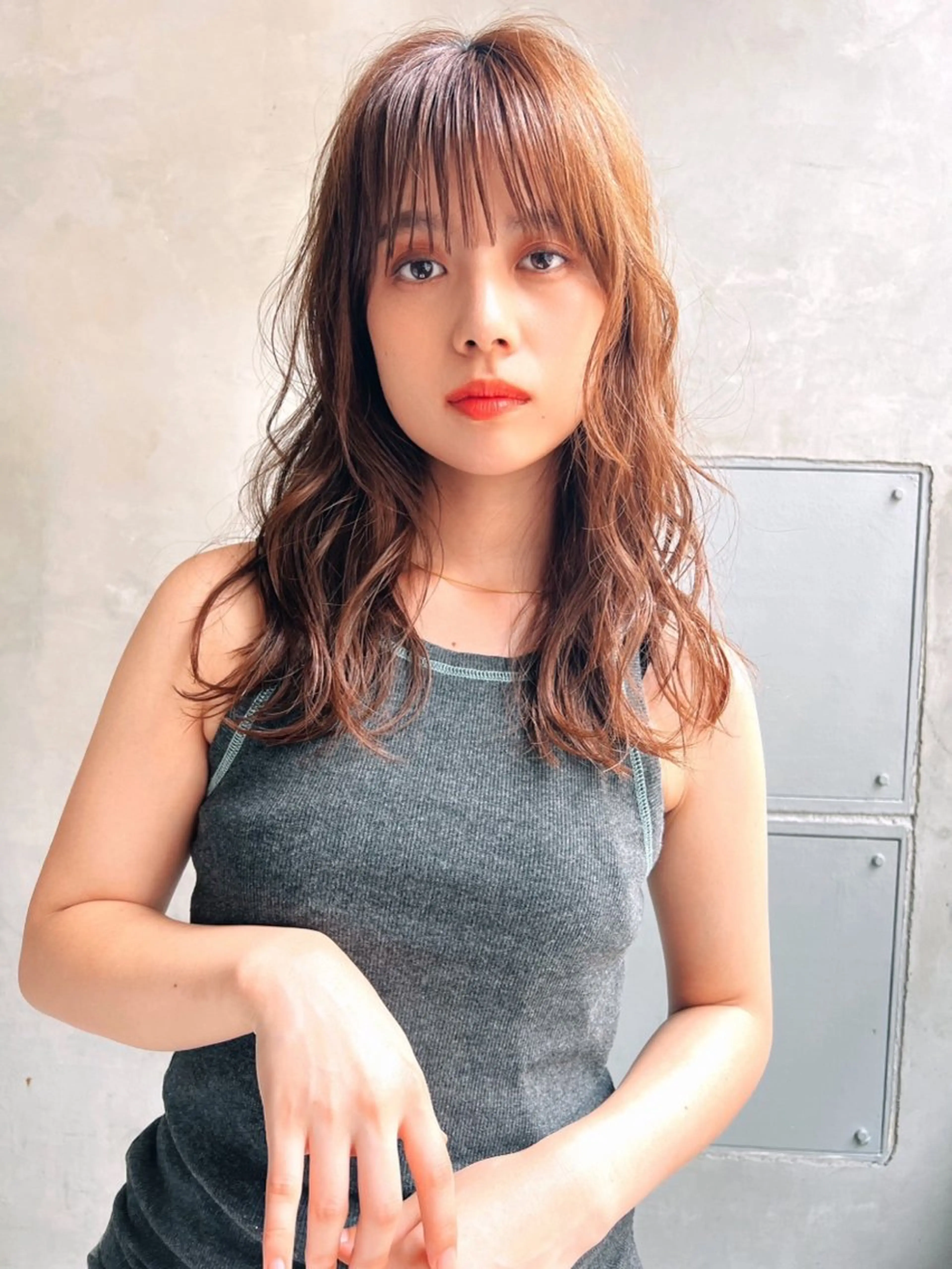 ロング カラー モテ髪クリエイター 【成田修平】のヘアスタイル