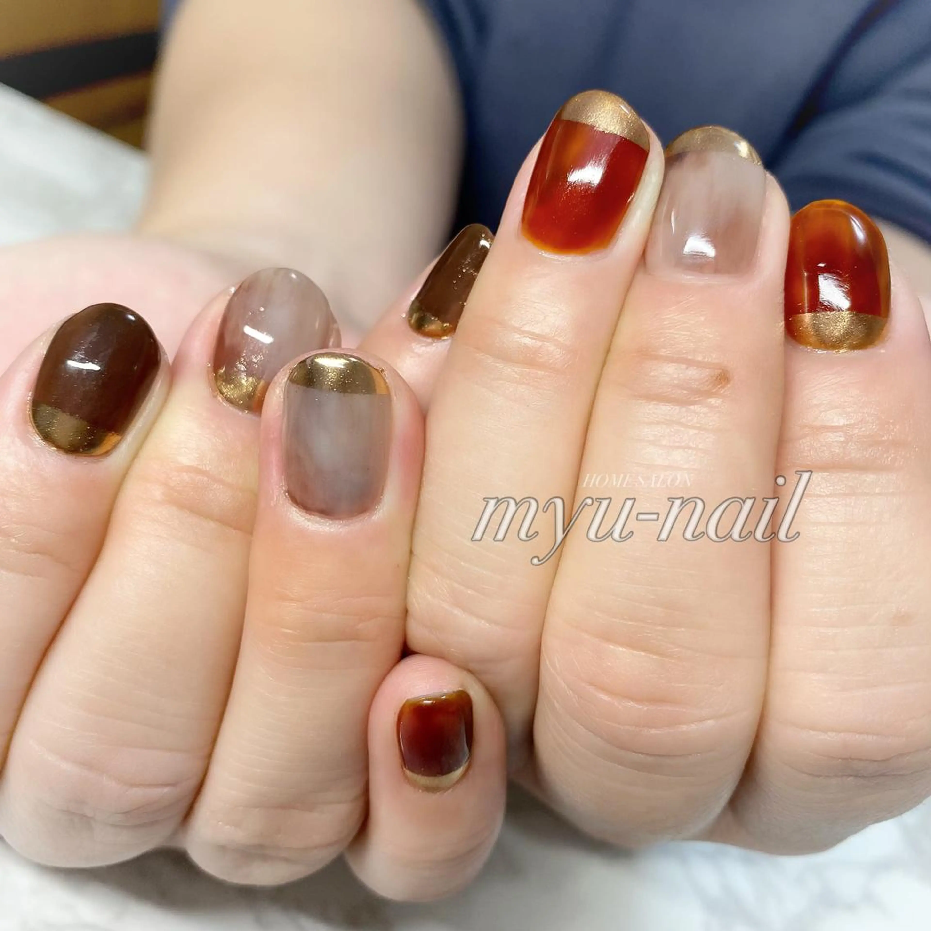 ネイル ホームサロン myu-nailのネイルデザイン