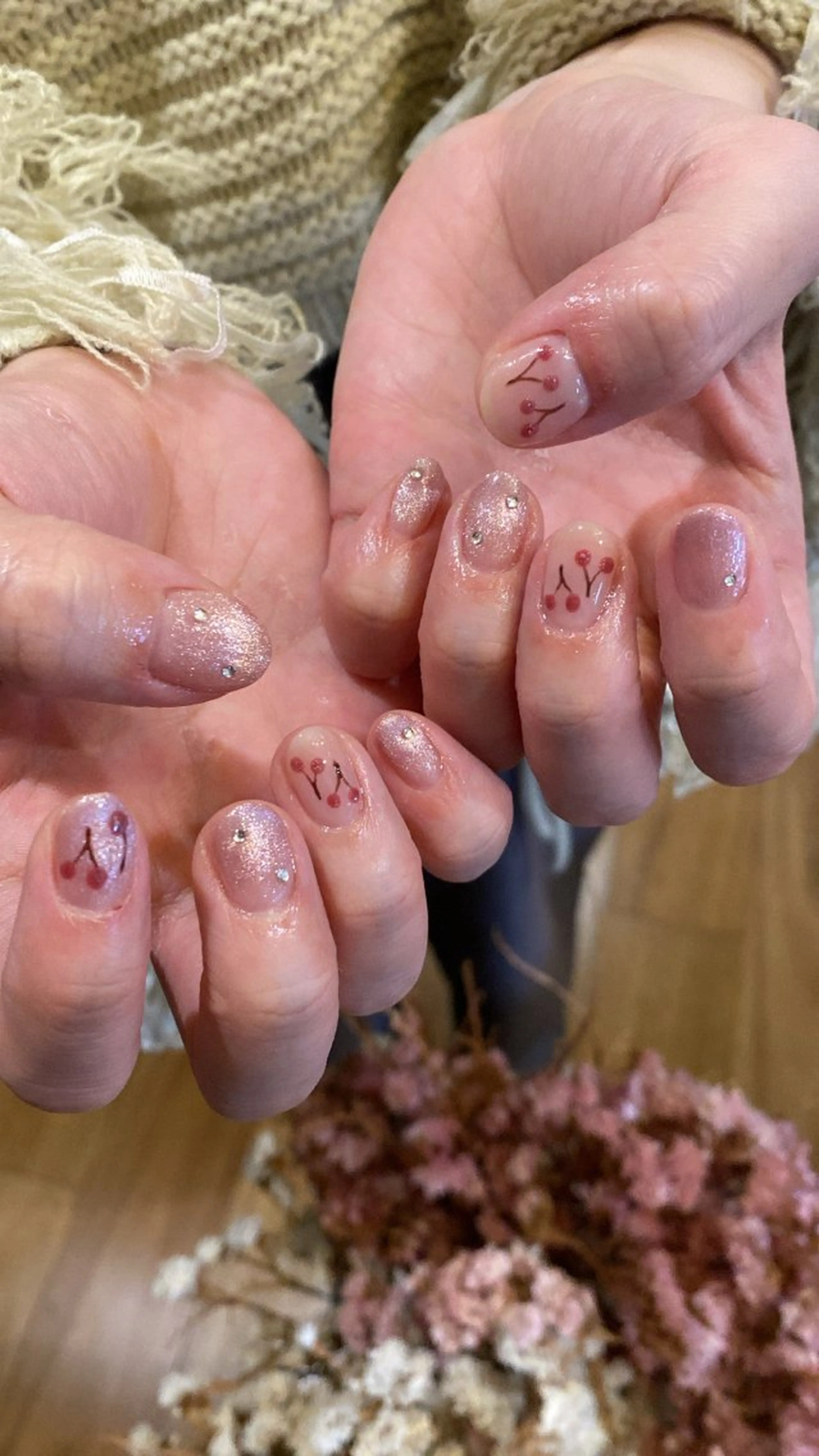 ネイル ハンドネイル private nail salon crystal ⭐︎ color所属・crystal ⭐︎ colorのネイルデザイン