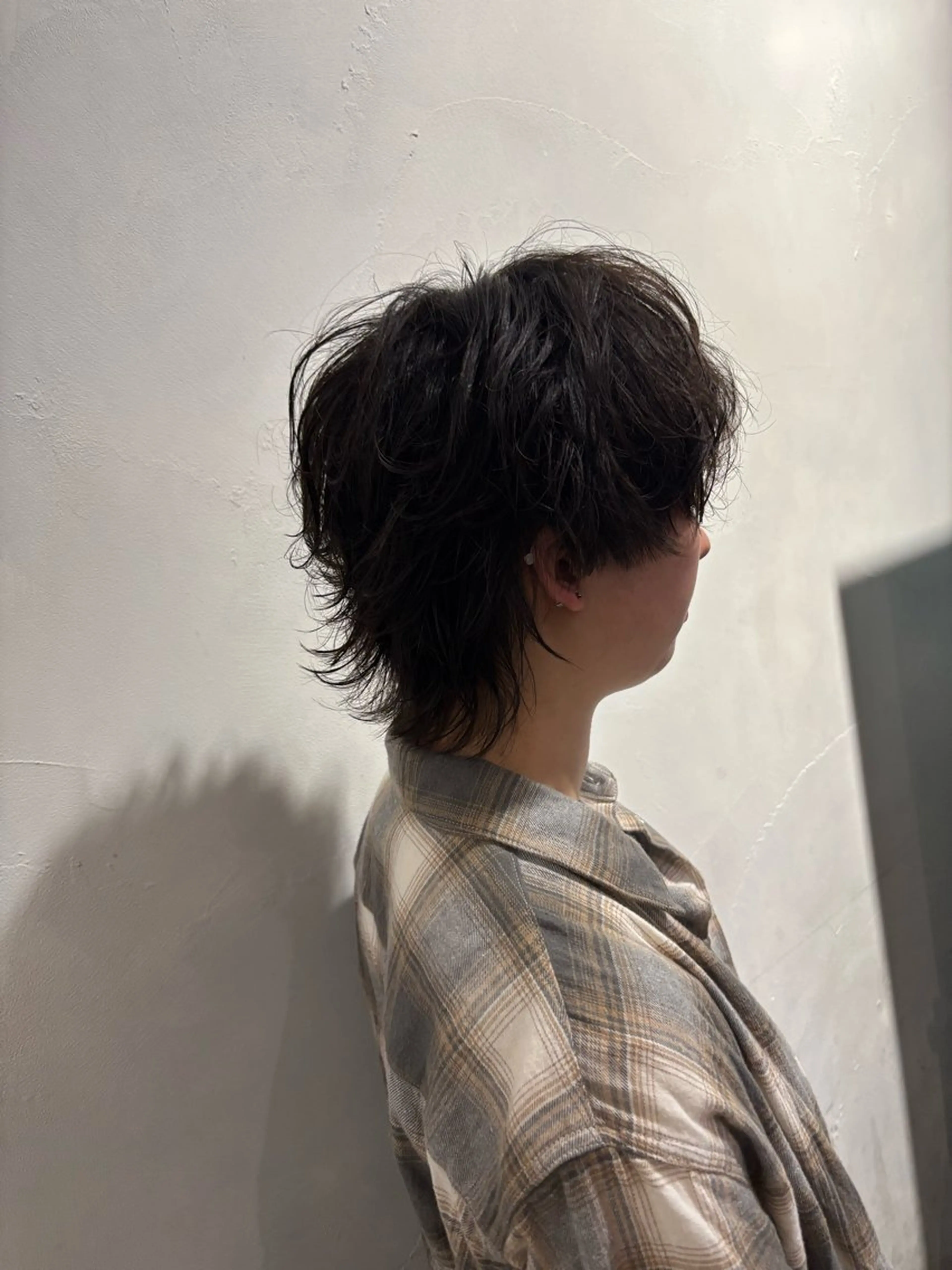 メンズ メンズパーマ たなかあゆ✨ALBU MACADEMY渋谷のヘアスタイル