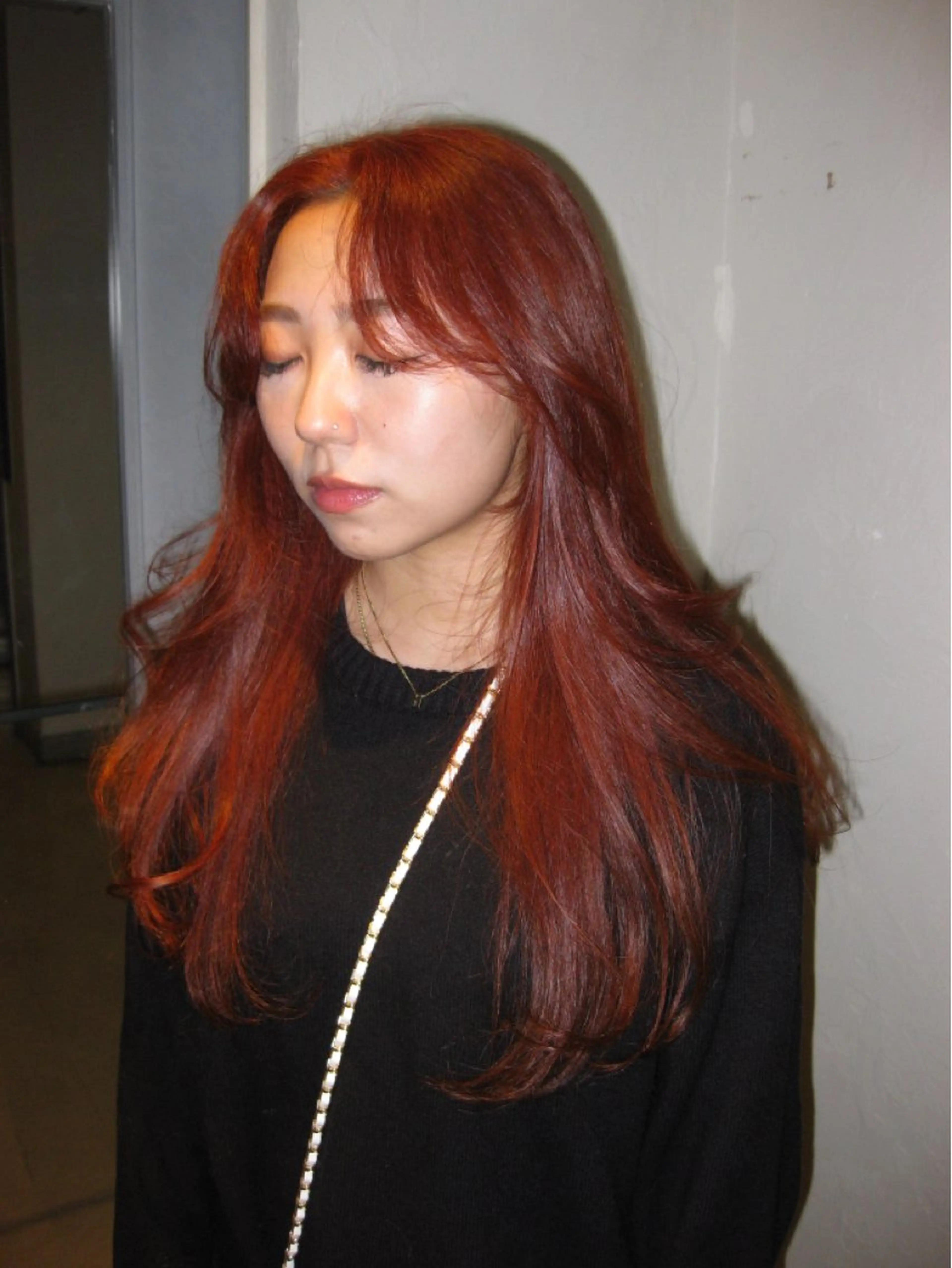 ロング 今井 香奈恵のヘアスタイル