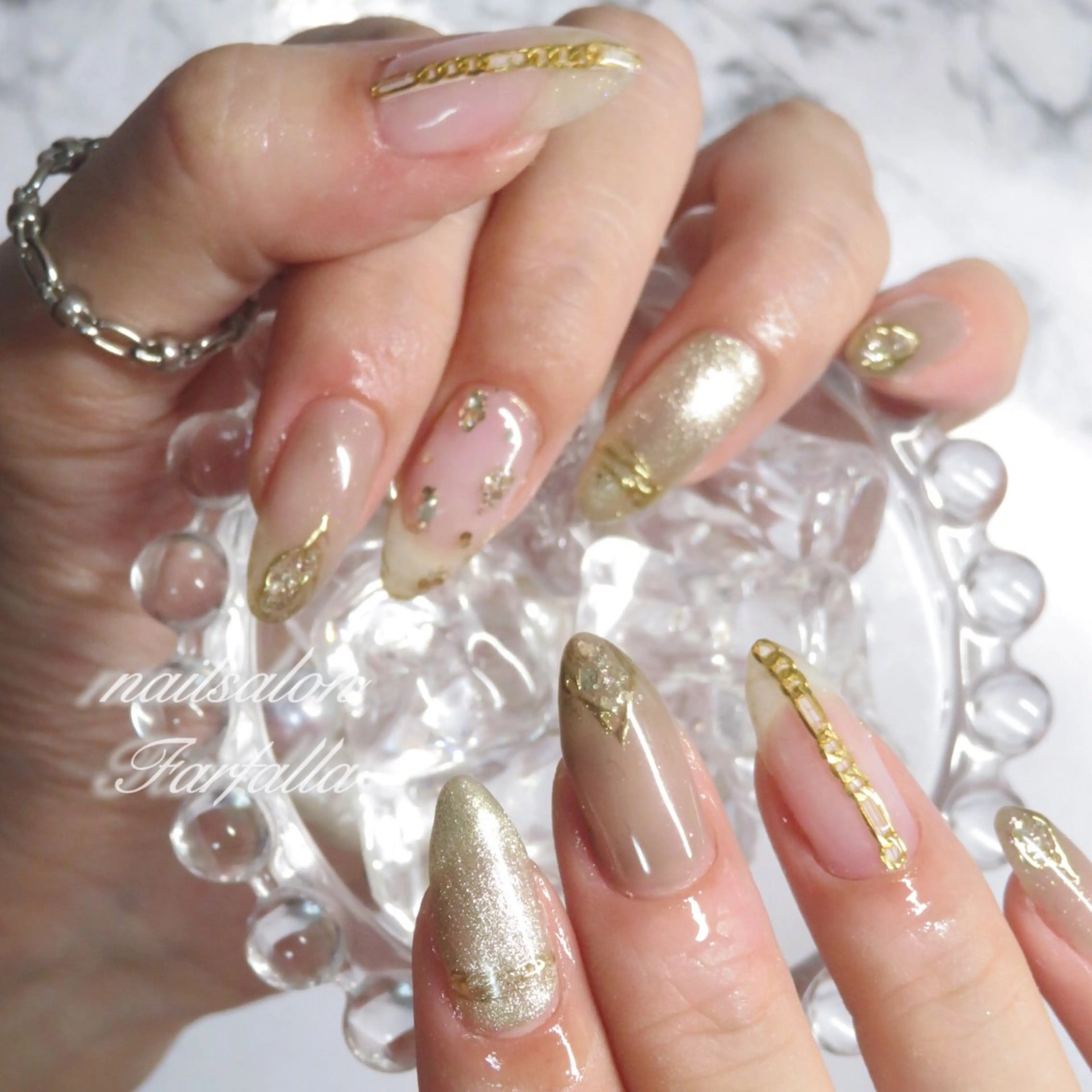 ネイル Farfalla Kieのネイルデザイン