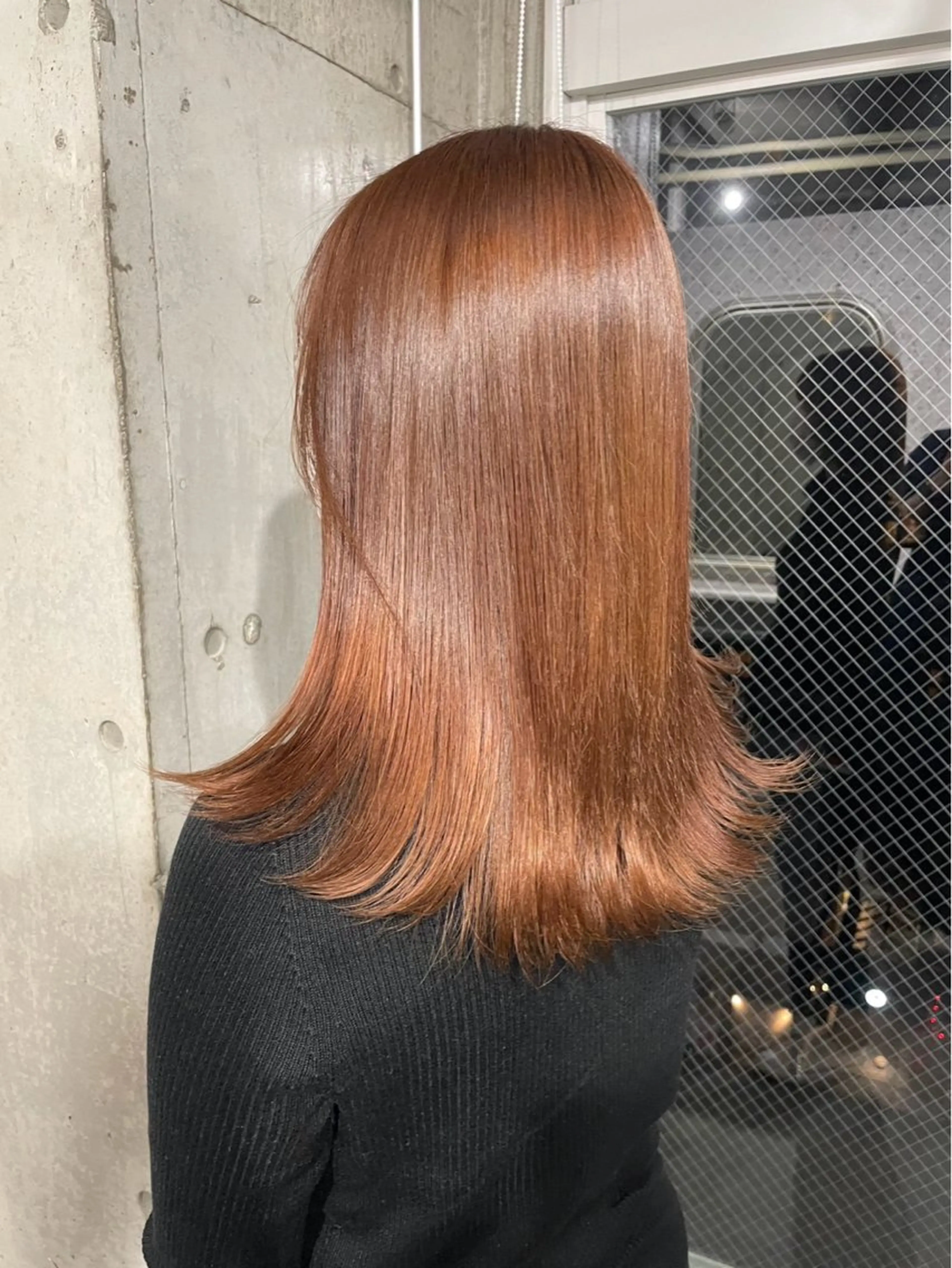 ブリーチなしwカラーの写真