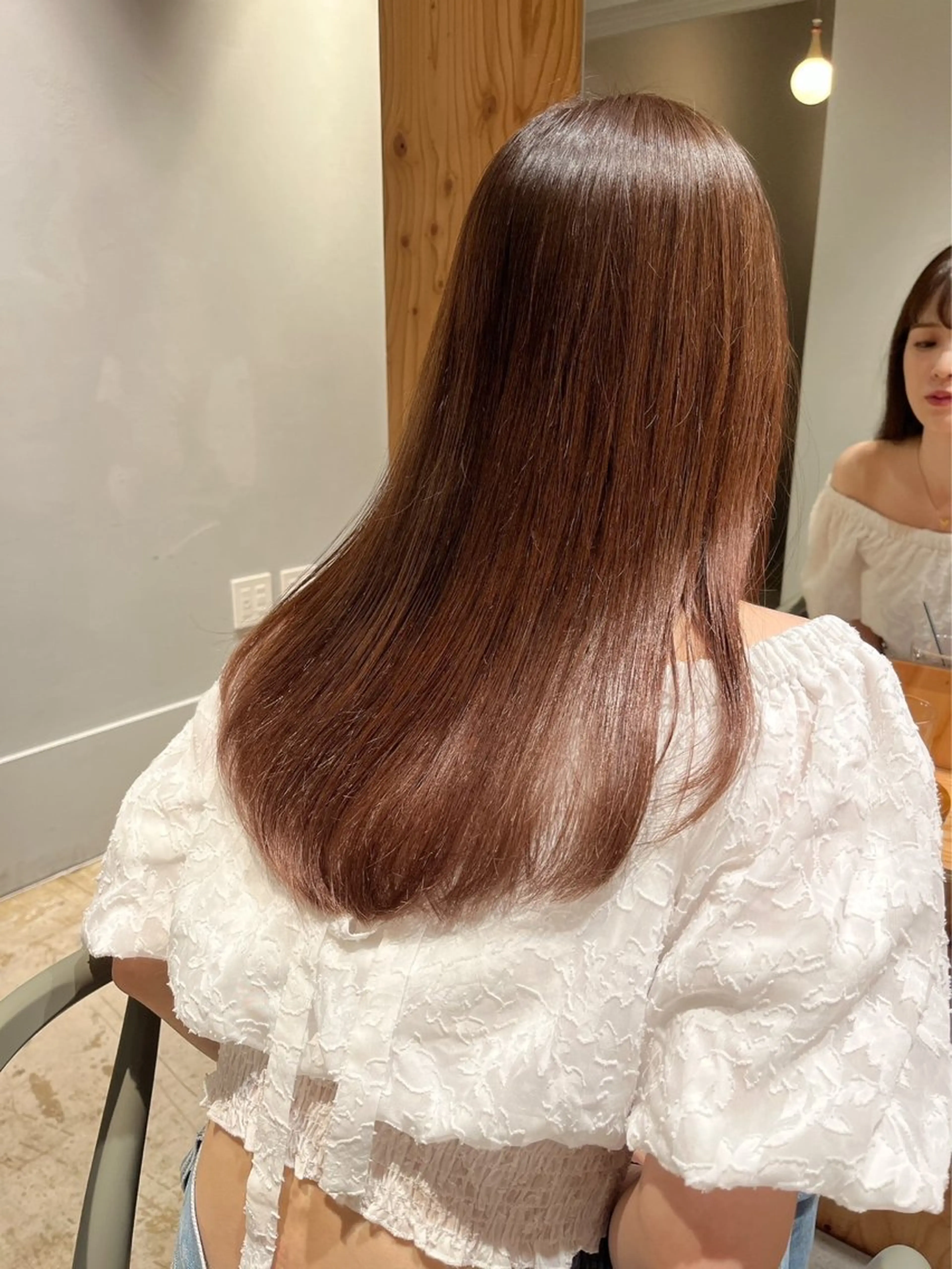 カラー 🍁ロングパーマ.ニ ュアンス🍁陸来のヘアスタイル