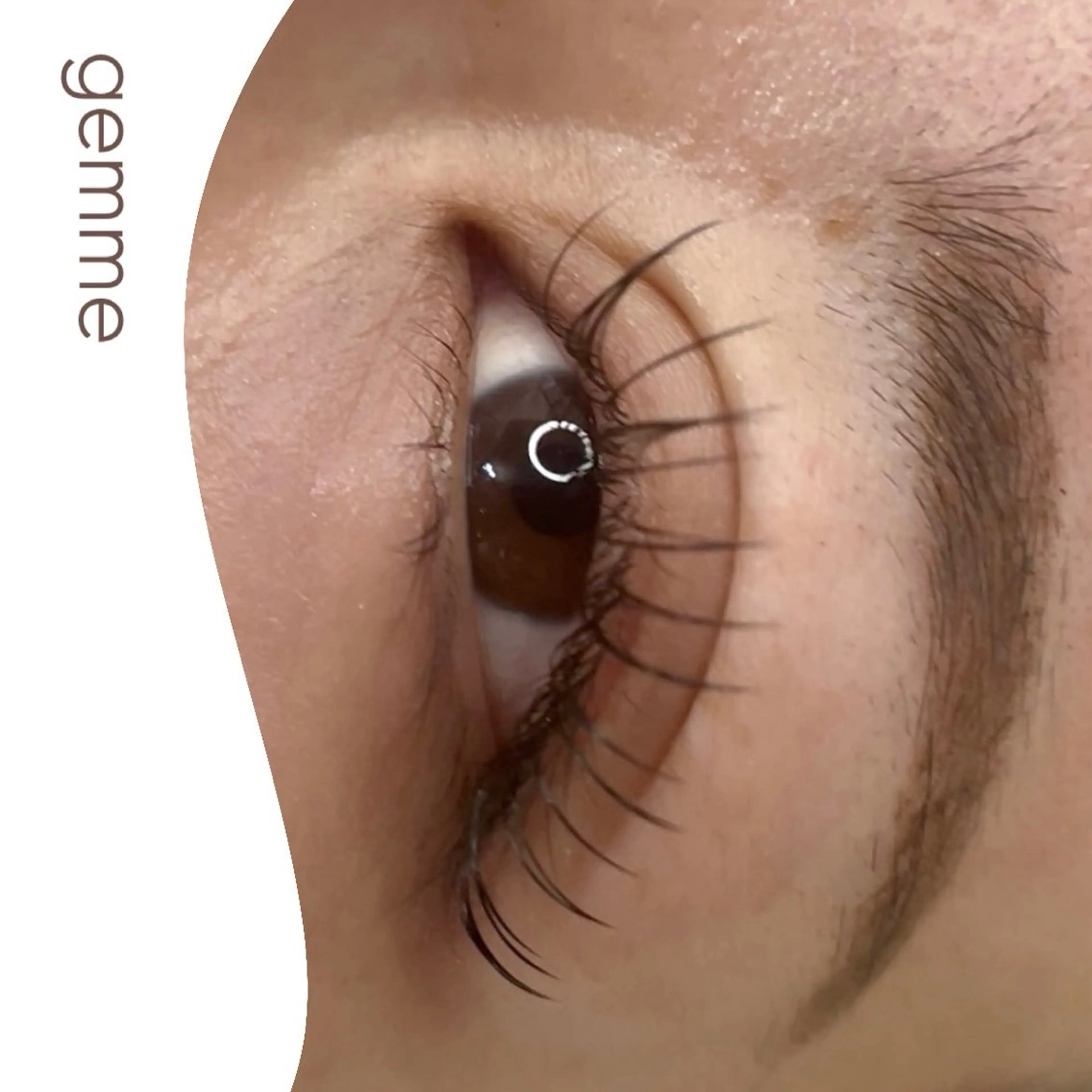 マツエク・マツパ フラットラッシュ gemme NAIL&EYELASH所属・gemme🌿‬ YUIのマツエク・マツパデザイン