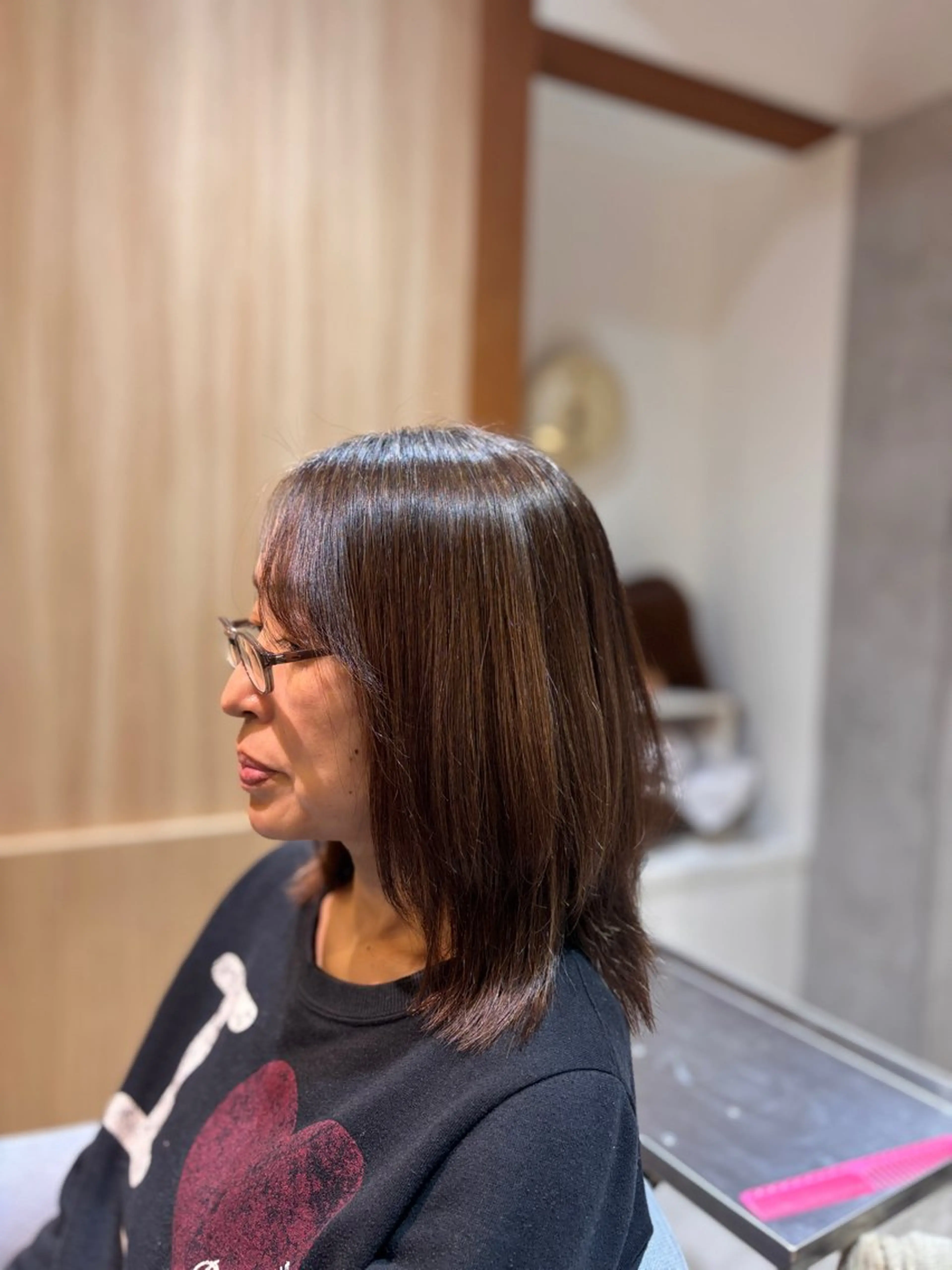 縮毛矯正👧🏻🎀🪽の写真