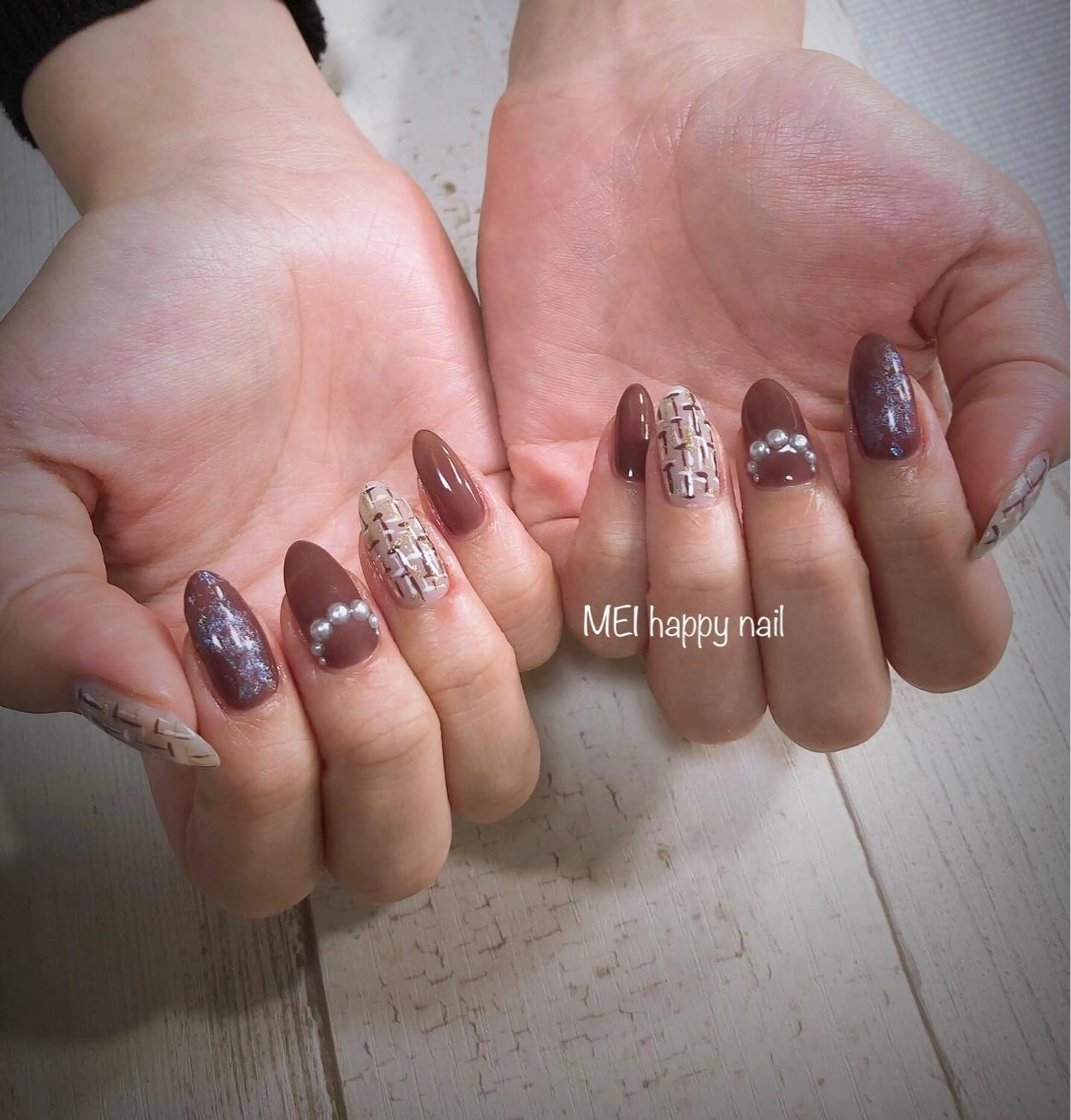 ネイル ジェルネイル ニュアンスネイル パラジェル シンプルネイル 北浦和 自爪育成ケアのネイルデザイン