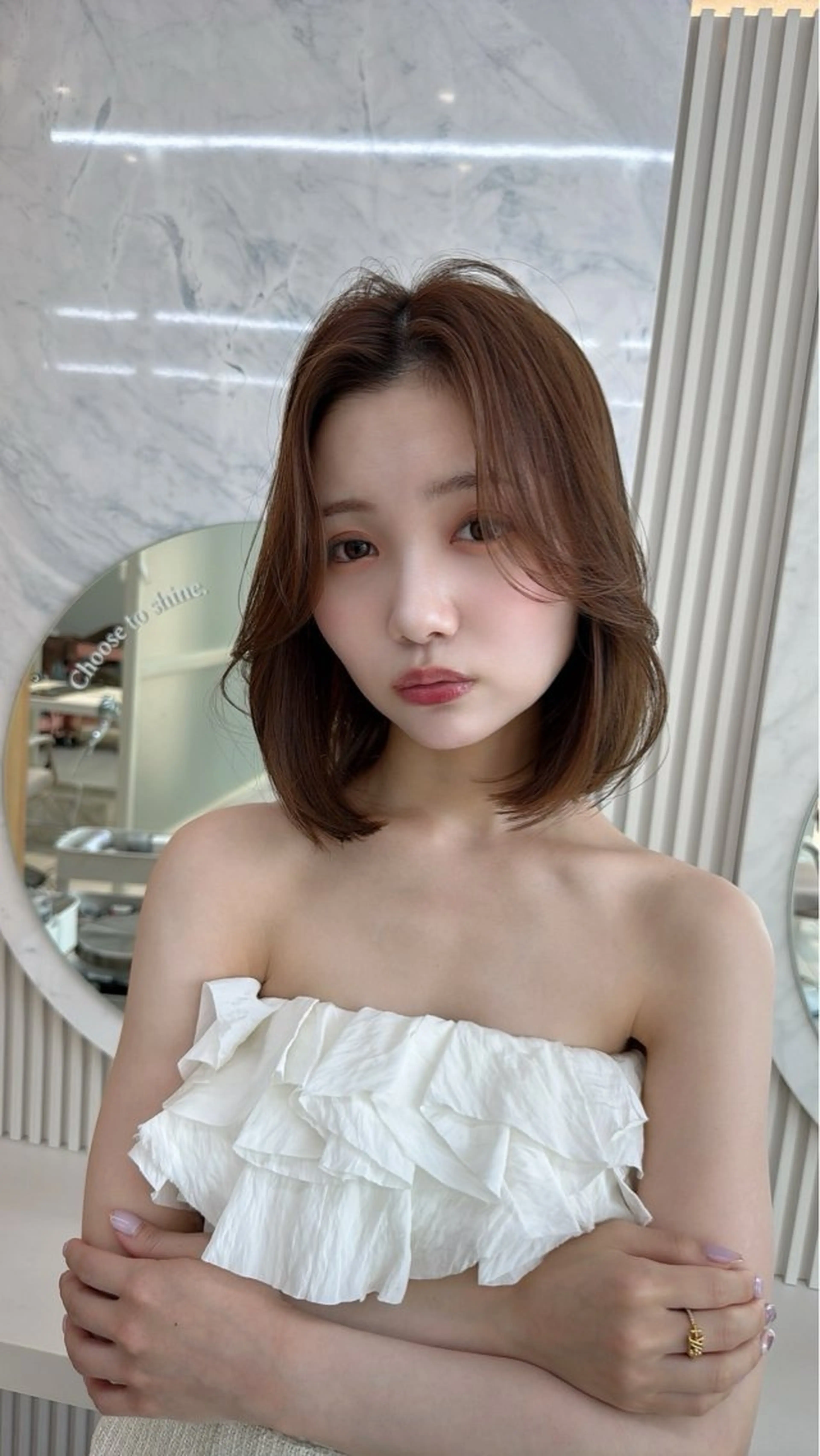 ショート 鈴木 彩莉のヘアスタイル