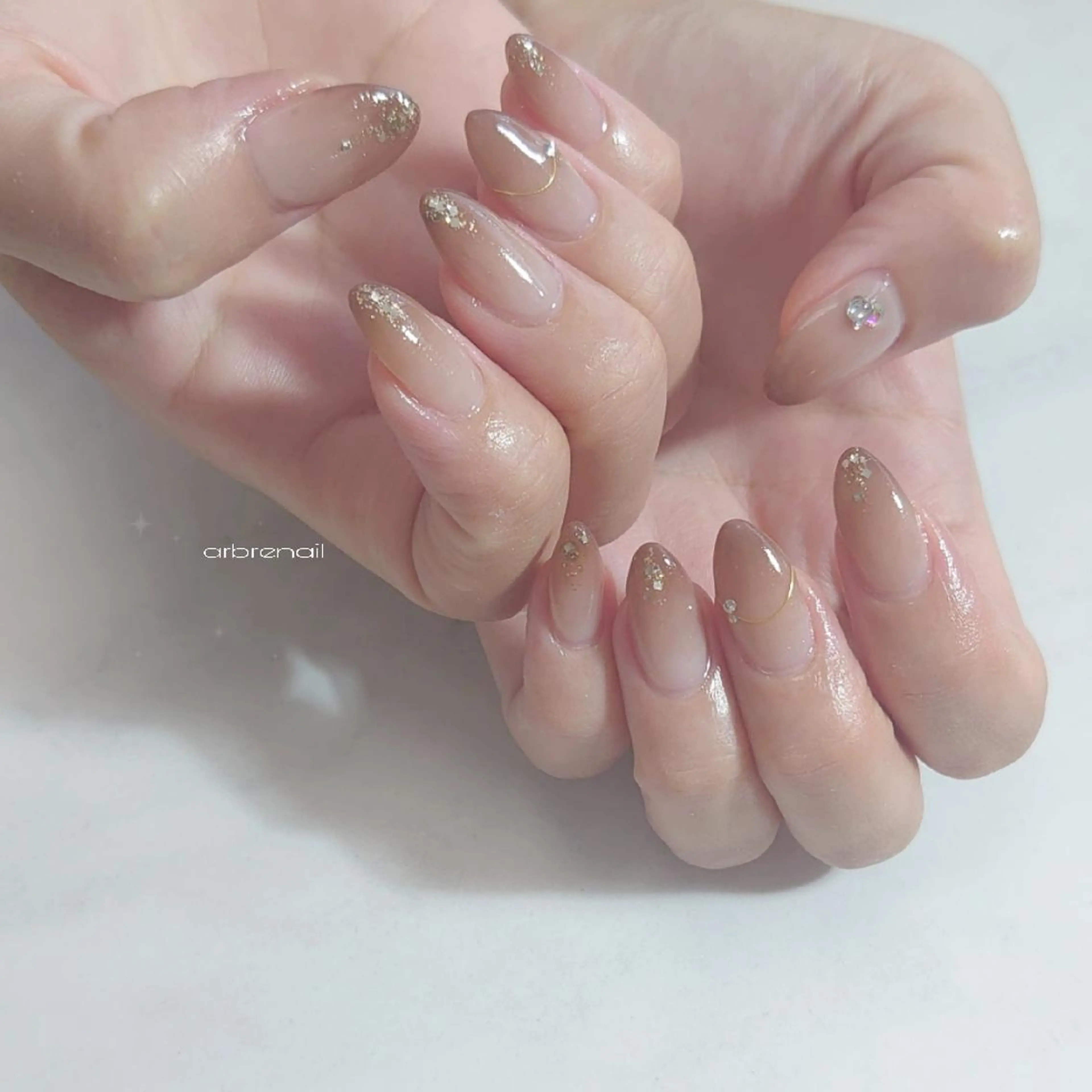 ネイル ＊arbre nail＊.アーブルネイル所属・✯.。 arbre  nail 。✯.のネイルデザイン