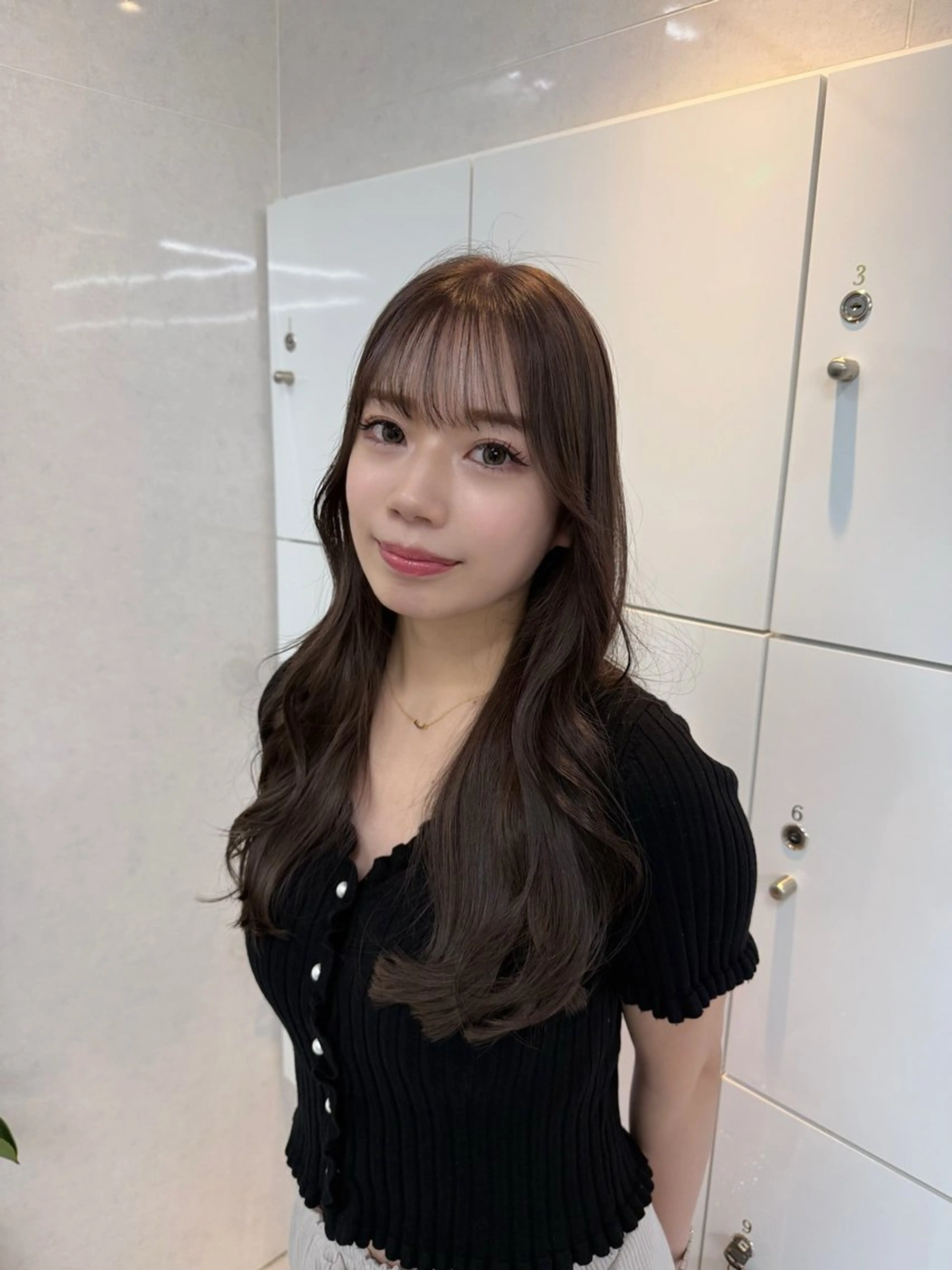 ブリーチ無しダブルカラー🎀　カット🤍　トリートメント🤍の写真