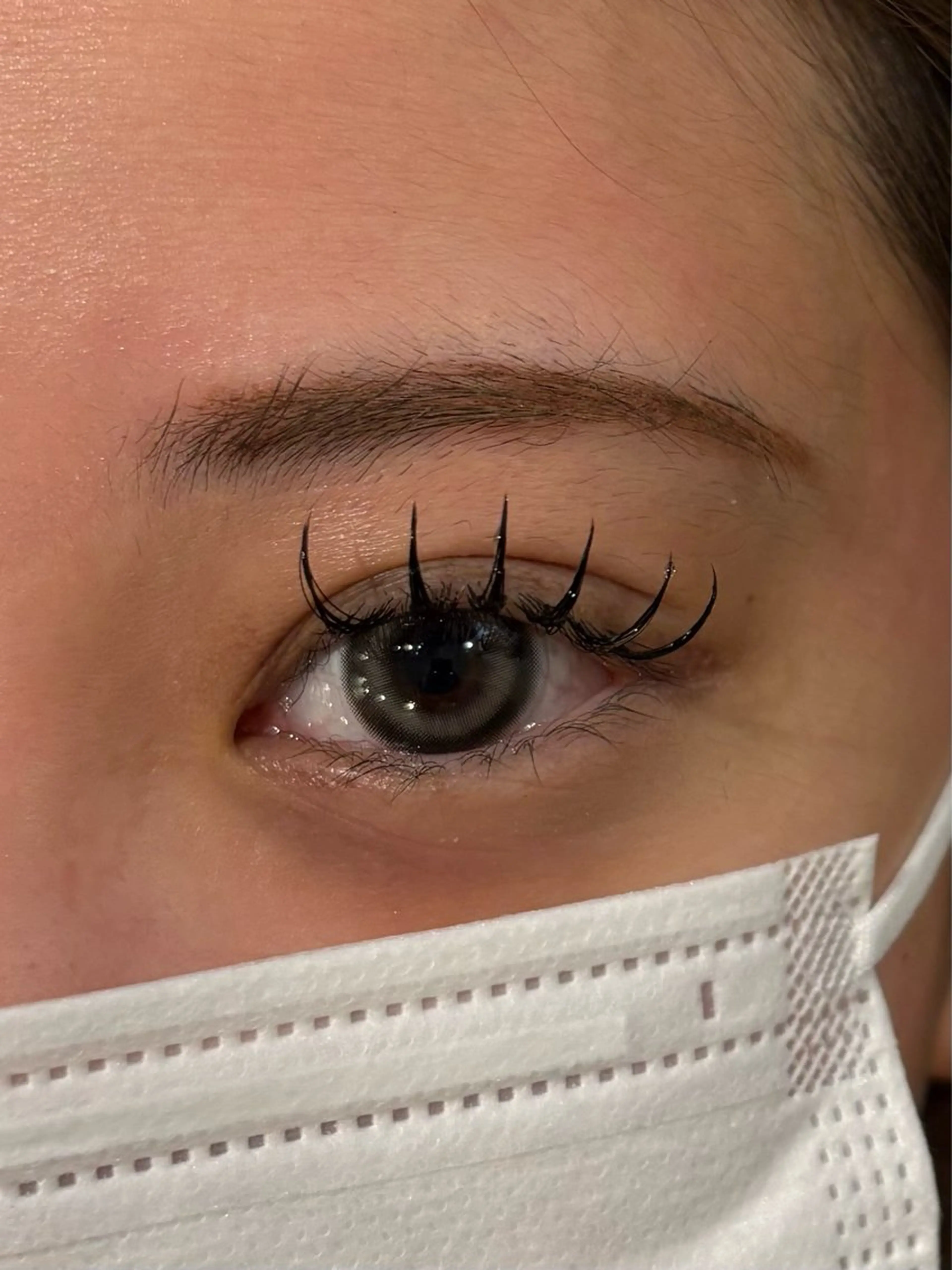 マツエク・マツパ バインドロック ナチュラル シールエクステ/まつ ぱ/レイヤー/はるかのマツエク・マツパデザイン