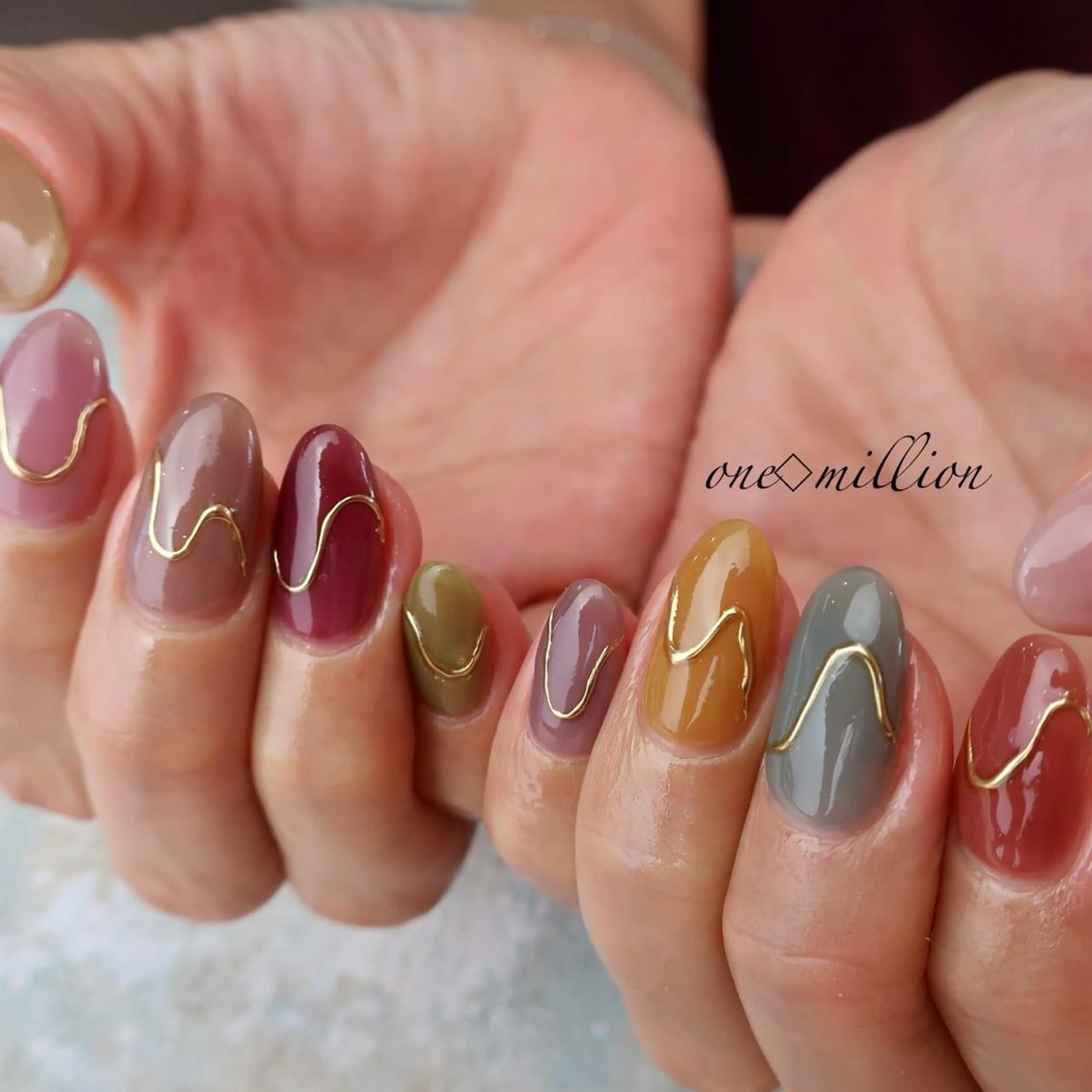 ネイル nail salon ワンミリオンのネイルデザイン