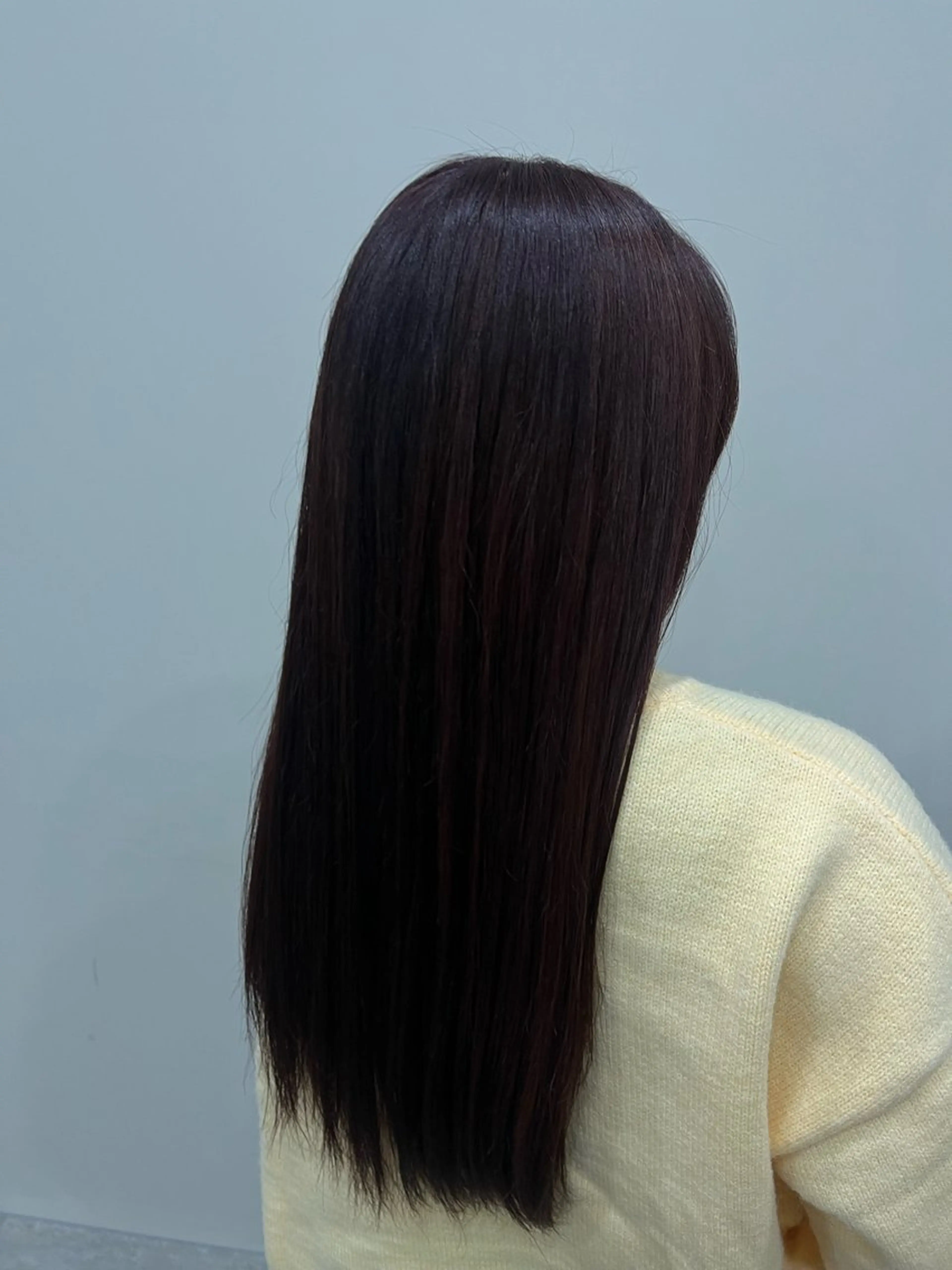 セミロング トリートメント ヘッドスパ uni/haruhi ☀️透明感カラーのヘアスタイル