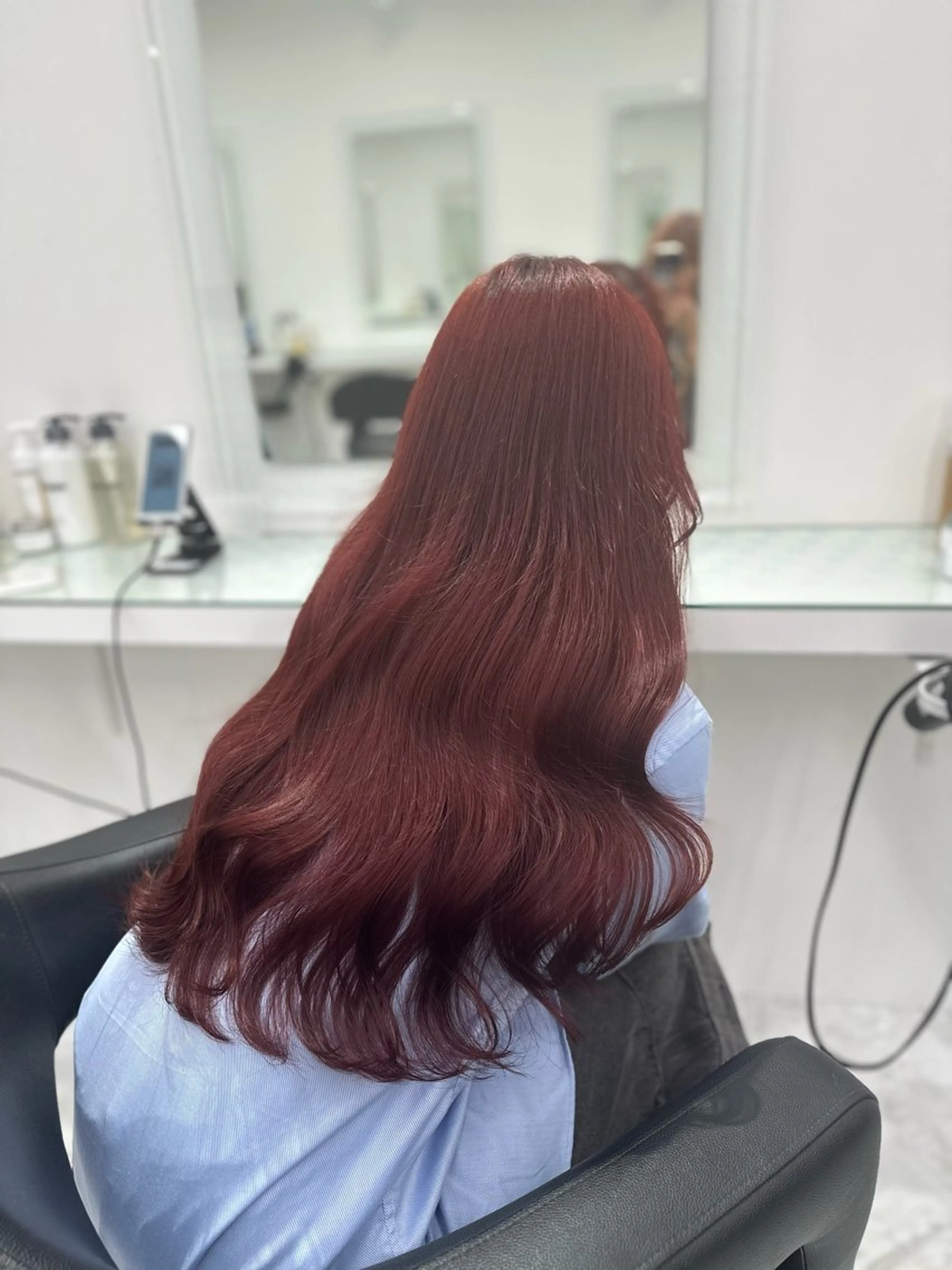 カラー La fith hair　pur茶屋町店所属・momoka/茶屋町 /艶髪カラーのヘアスタイル