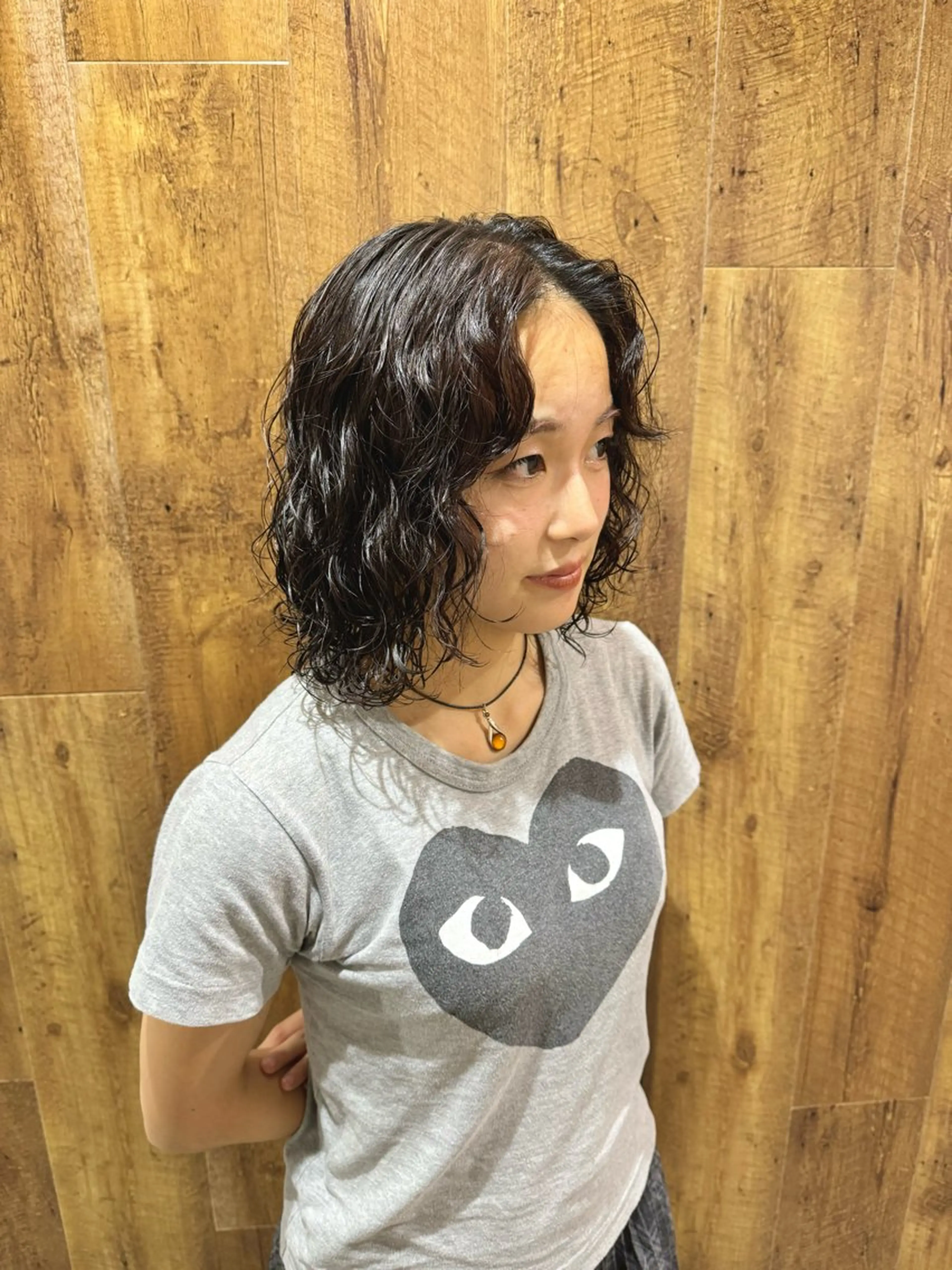 【期間限定】✂︎レディースカット✂︎＋パーマ🫧＋コーティングトリートメント付き🩷【コールドパーマ💫】の写真