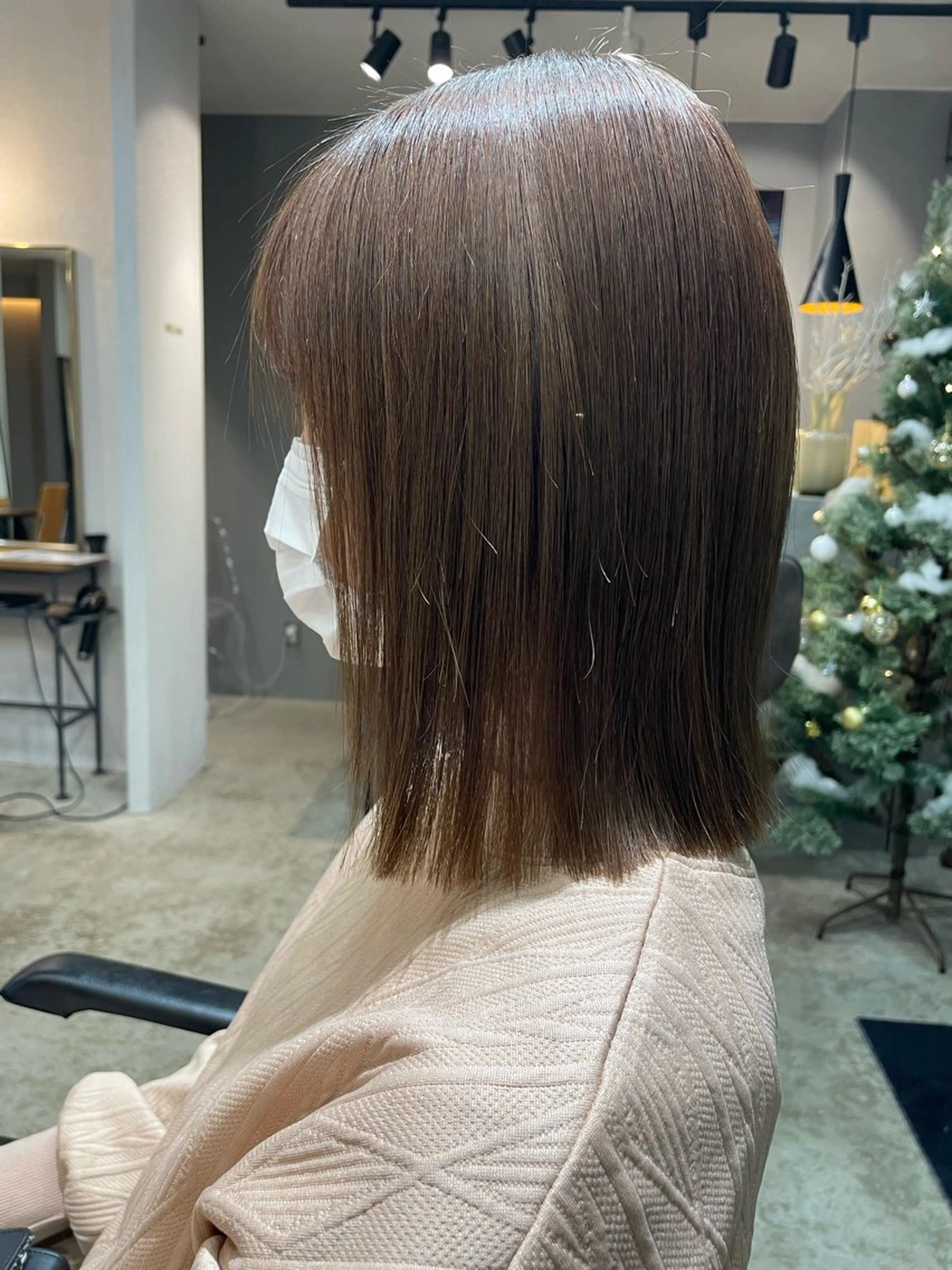 セミロング 《nico》 髙橋秋花🖤🧡のヘアスタイル