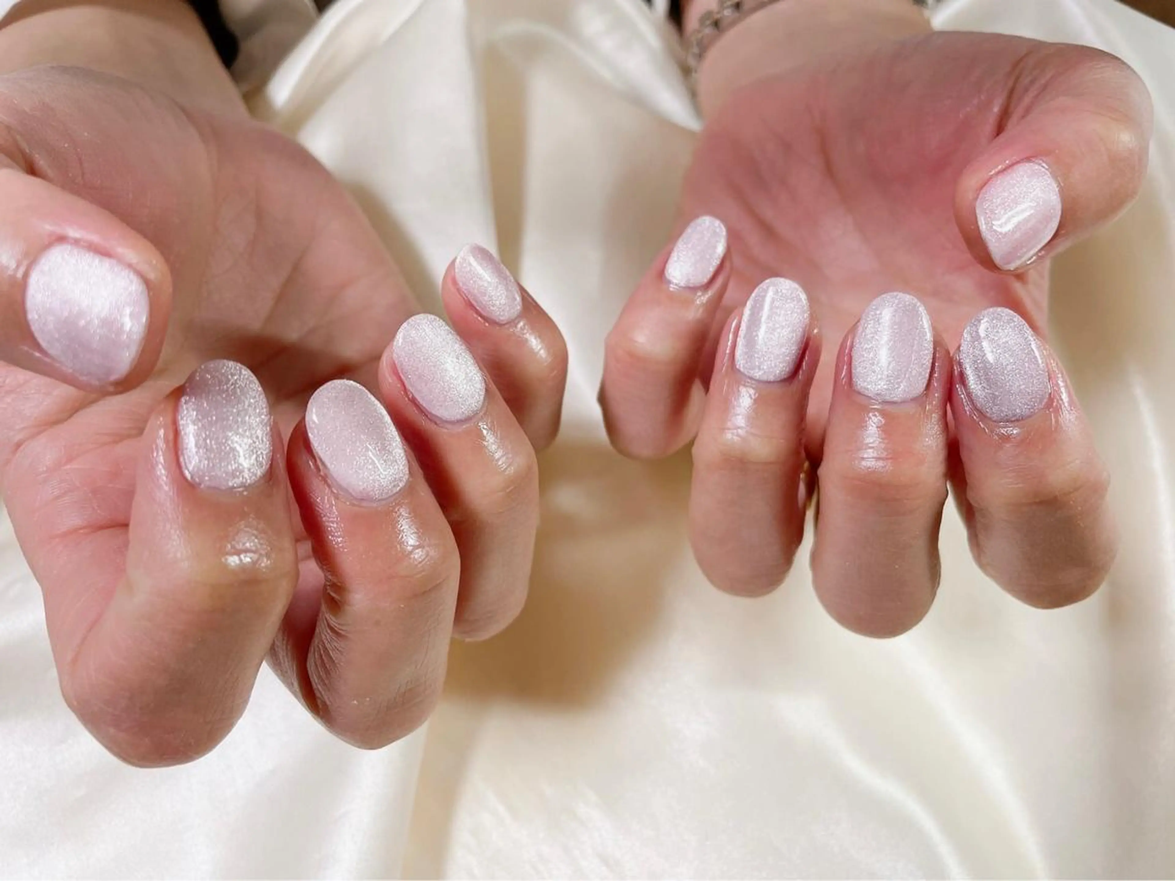 ネイル マグネットネイル ワンカラーネイル ハンドネイル kiki nail 二子玉川のネイルデザイン