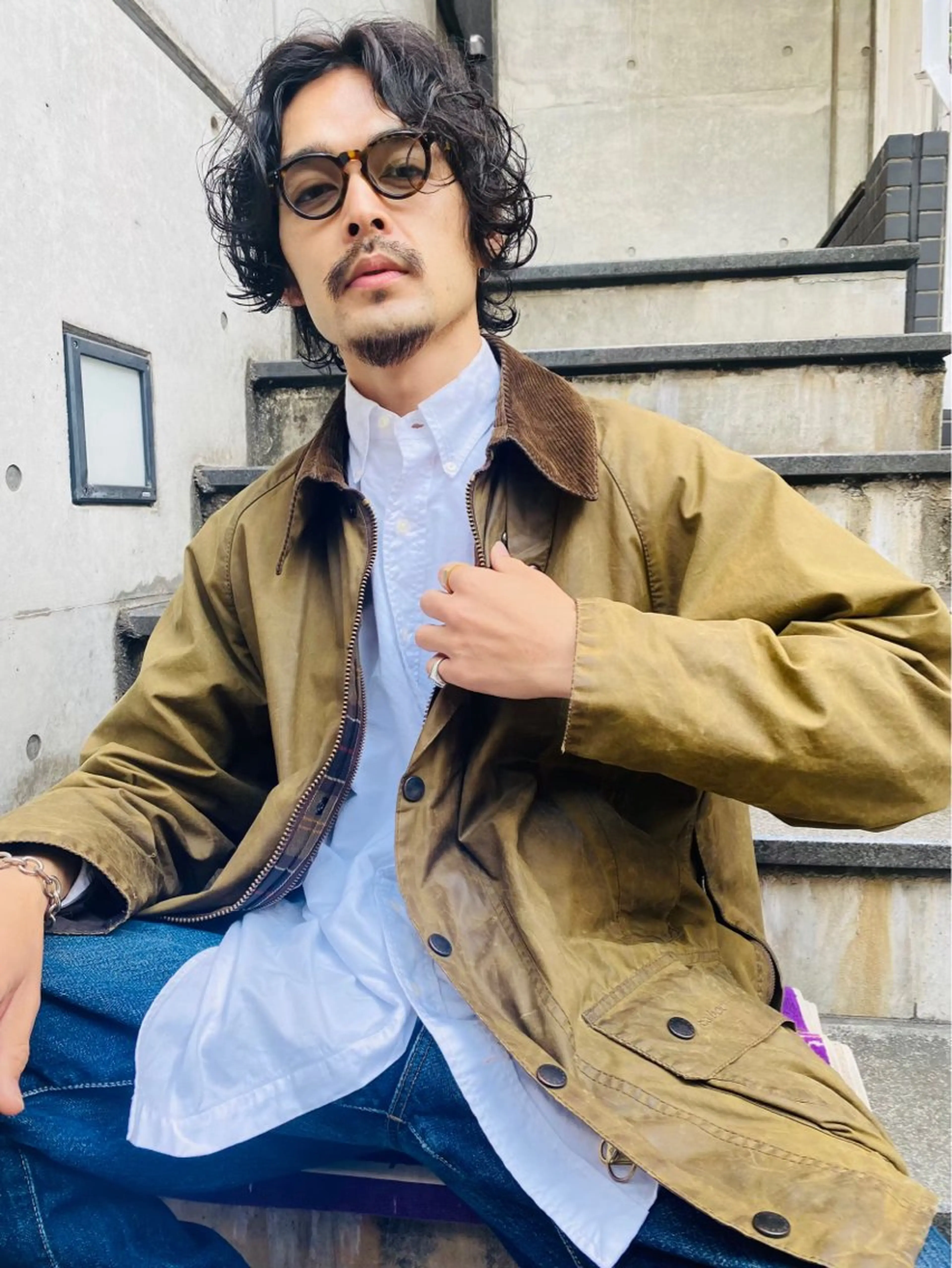 1日3名様限定❗️【メンズ限定】大人気🥇カット×パーマ×トリートメント#シャドウパーマ#スペインカール#ブリーチパーマの写真