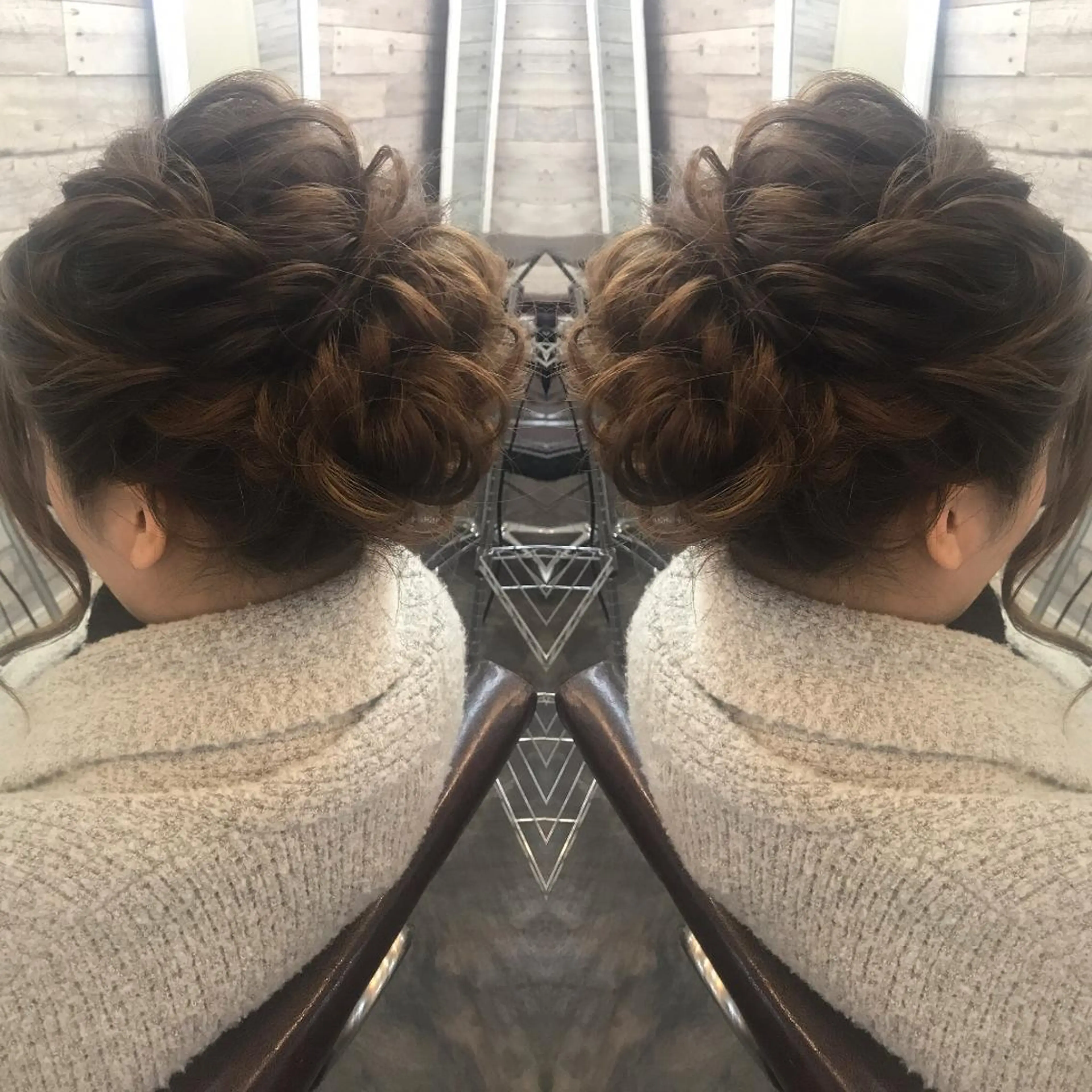 セミロング カラー ヘアアレンジ 髪質改善/縮毛/新宿 🫧SUZUKA🫧のヘアスタイル