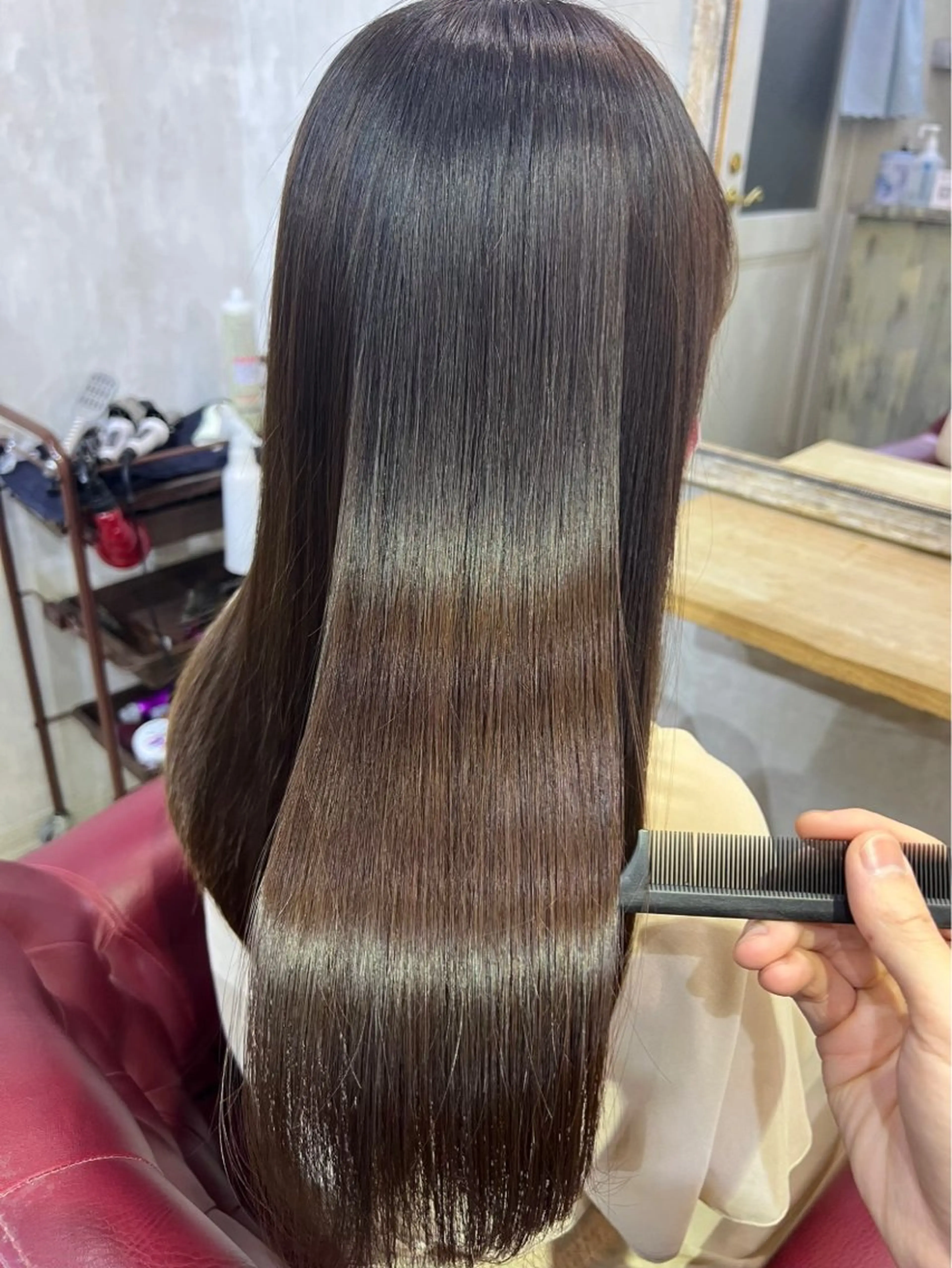 ロング 髪質改善 ar clip所属・表参道/透明感カラー /髪質改善/駿太のヘアスタイル