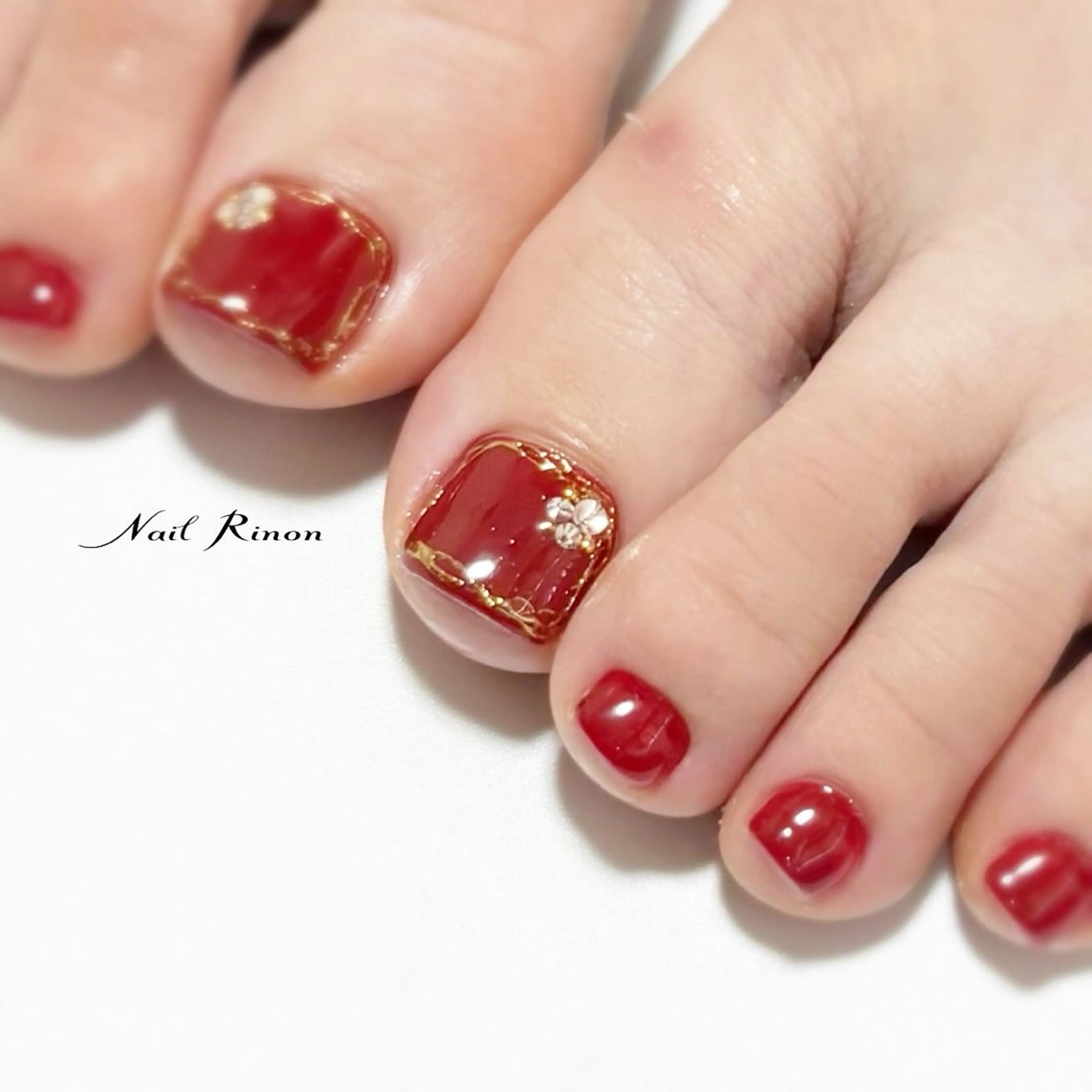 ネイル フットネイル Nail Rinonのネイルデザイン