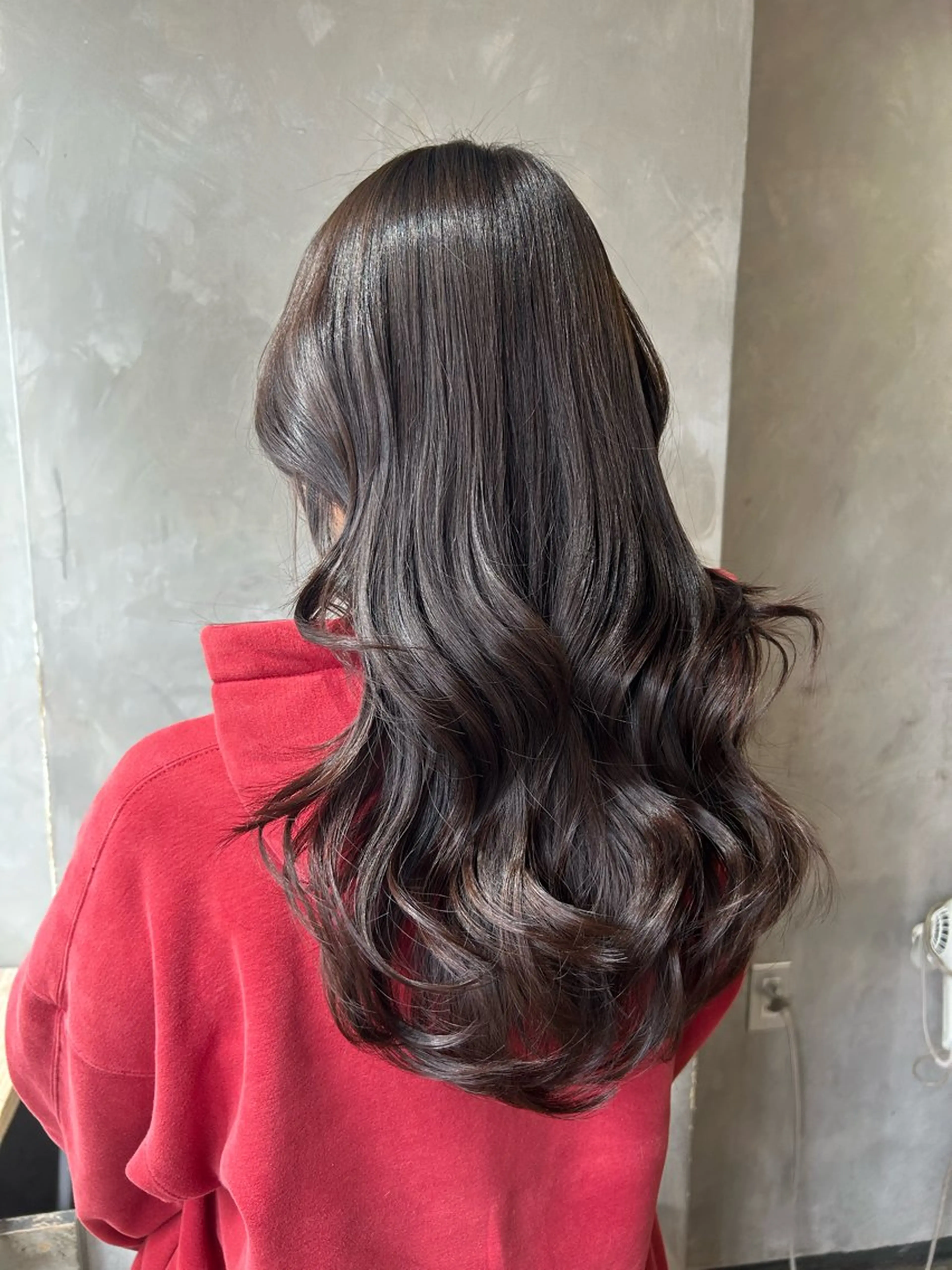 ロング カット ヘアカラー 福村 彩夏のヘアスタイル