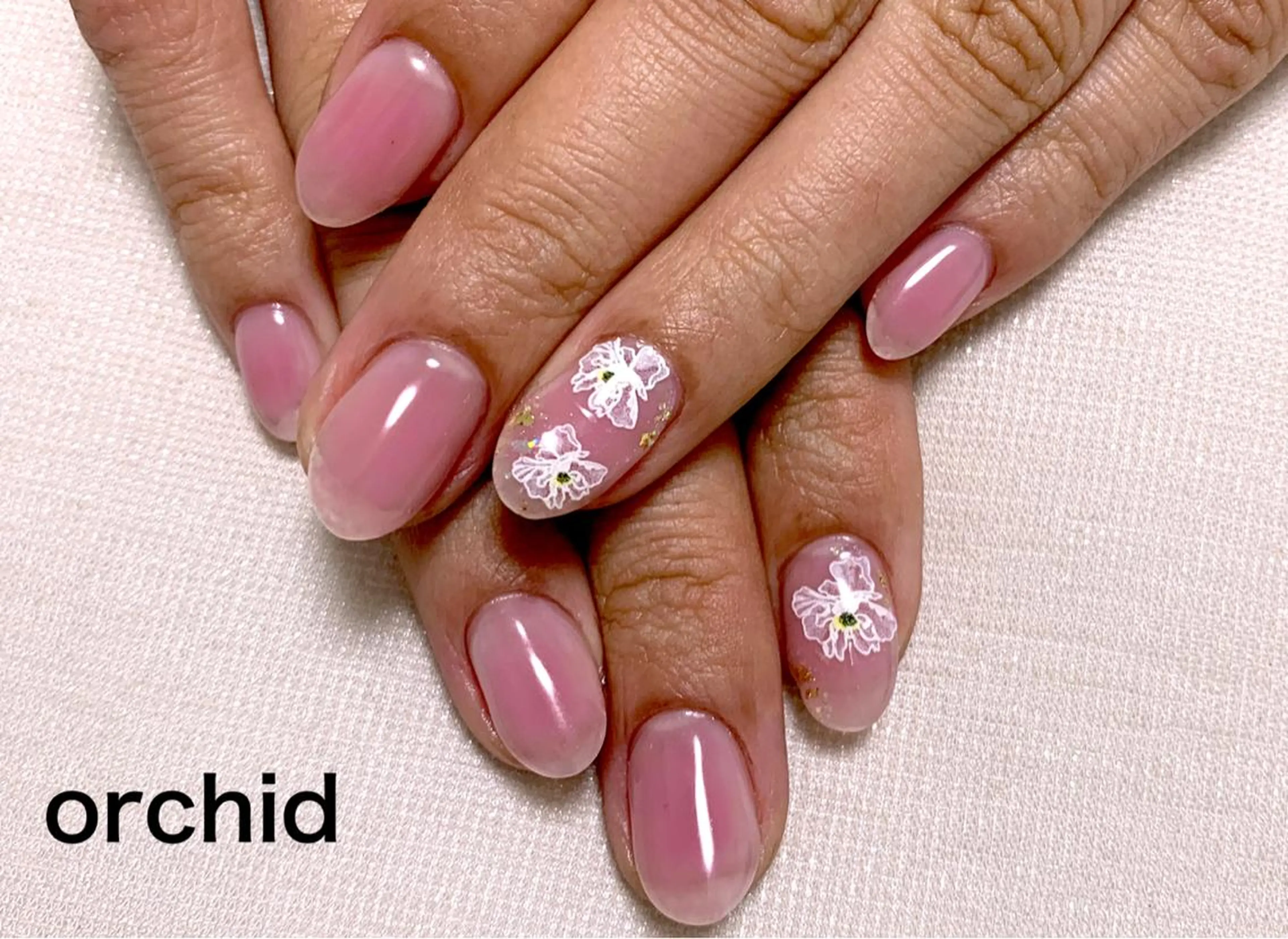 ネイル orchid ♡オーキッドのネイルデザイン