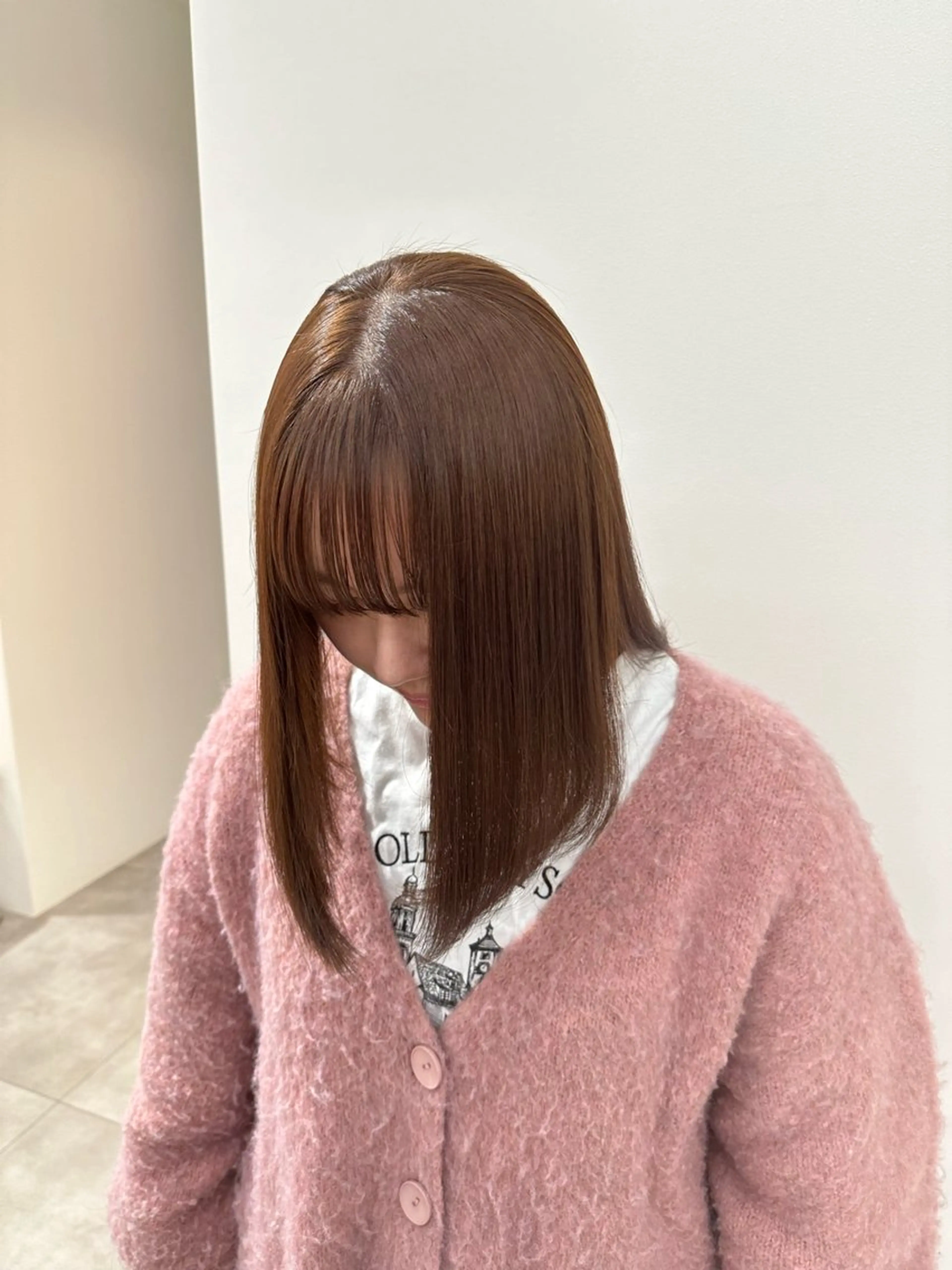 ミディアム カラー ベージュカラー 🫧もも🫧 ／メンズ〜レディースのヘアスタイル