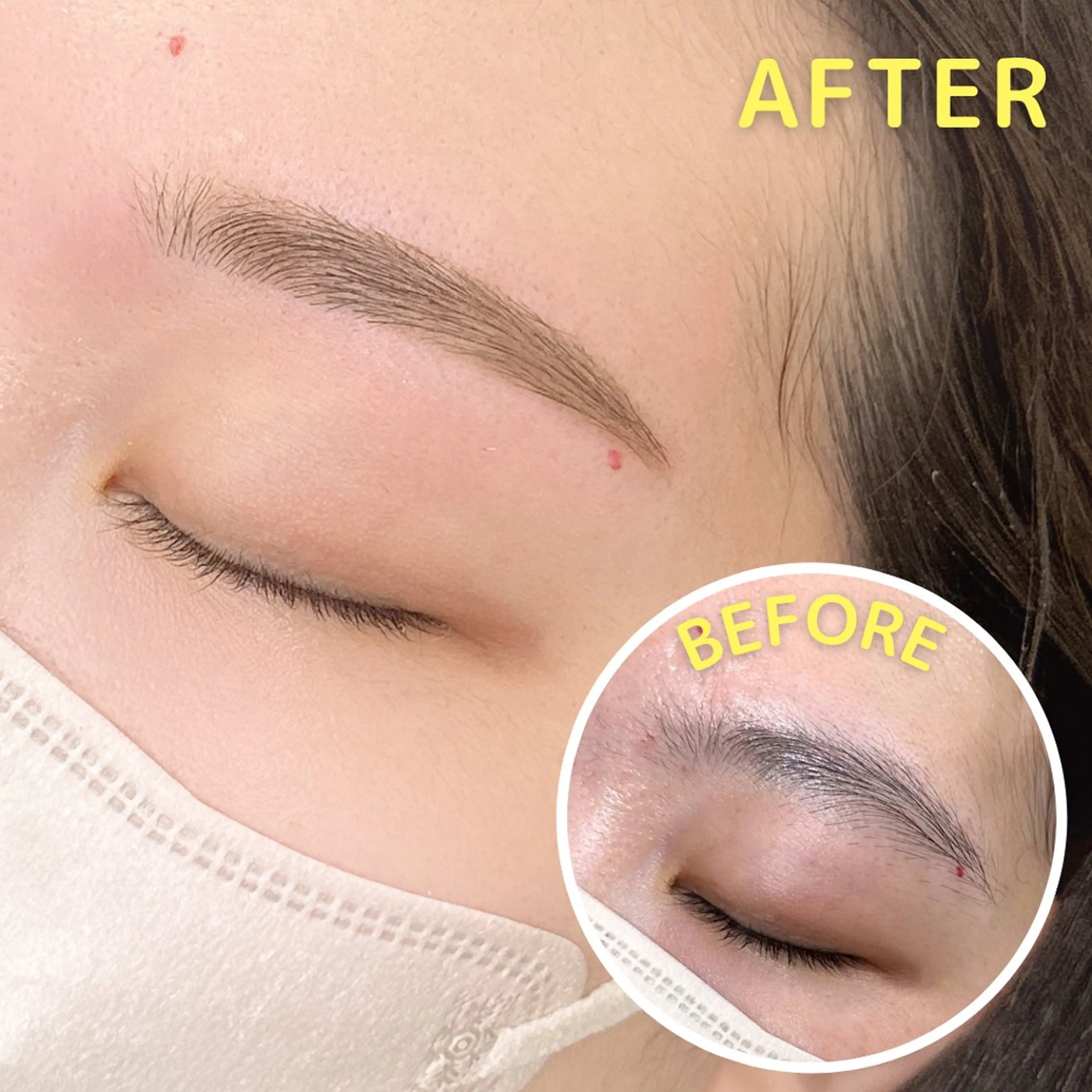 アイブロウ ワックス脱毛 眉カット その他(アイブロウ) HAIR&MAKE POSH 日暮里のネイルデザイン