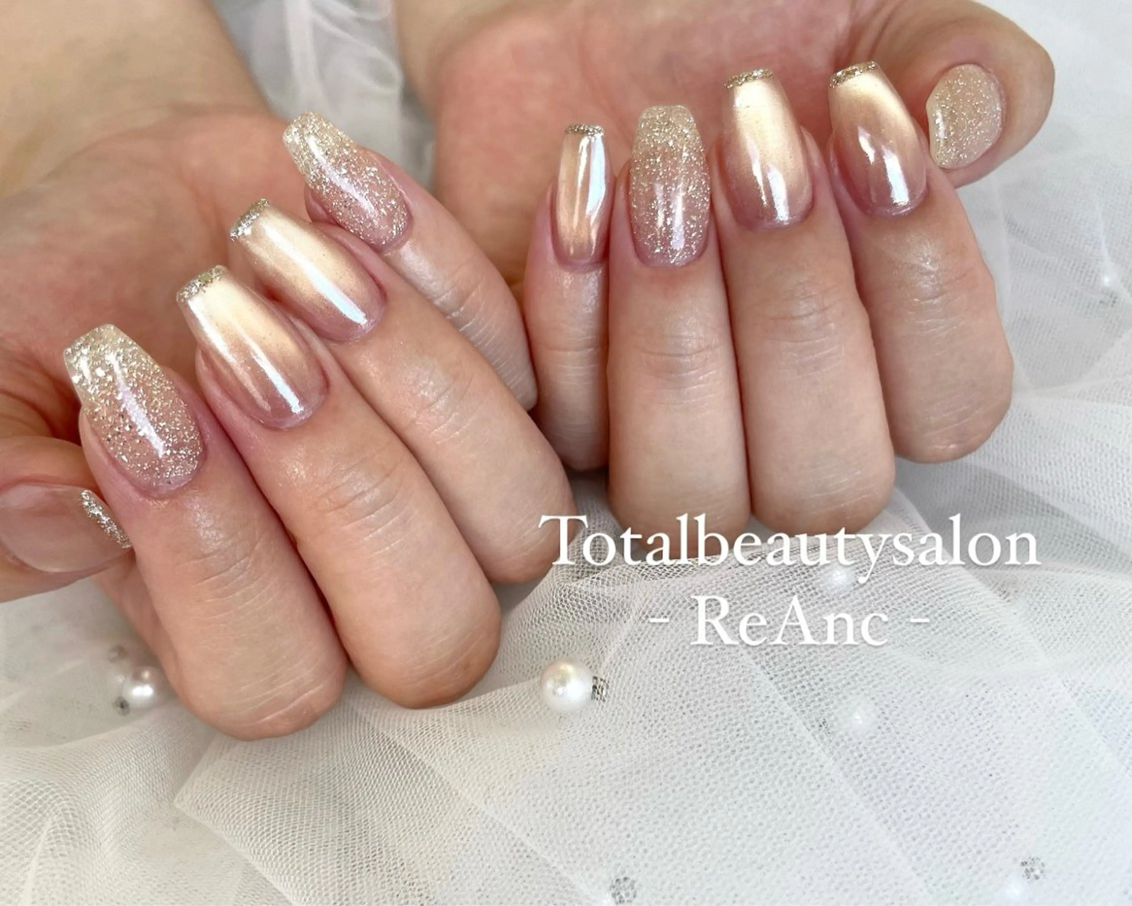 ミディアム ハンドネイル ReAnc所属・ReAnc レアンシのネイルデザイン