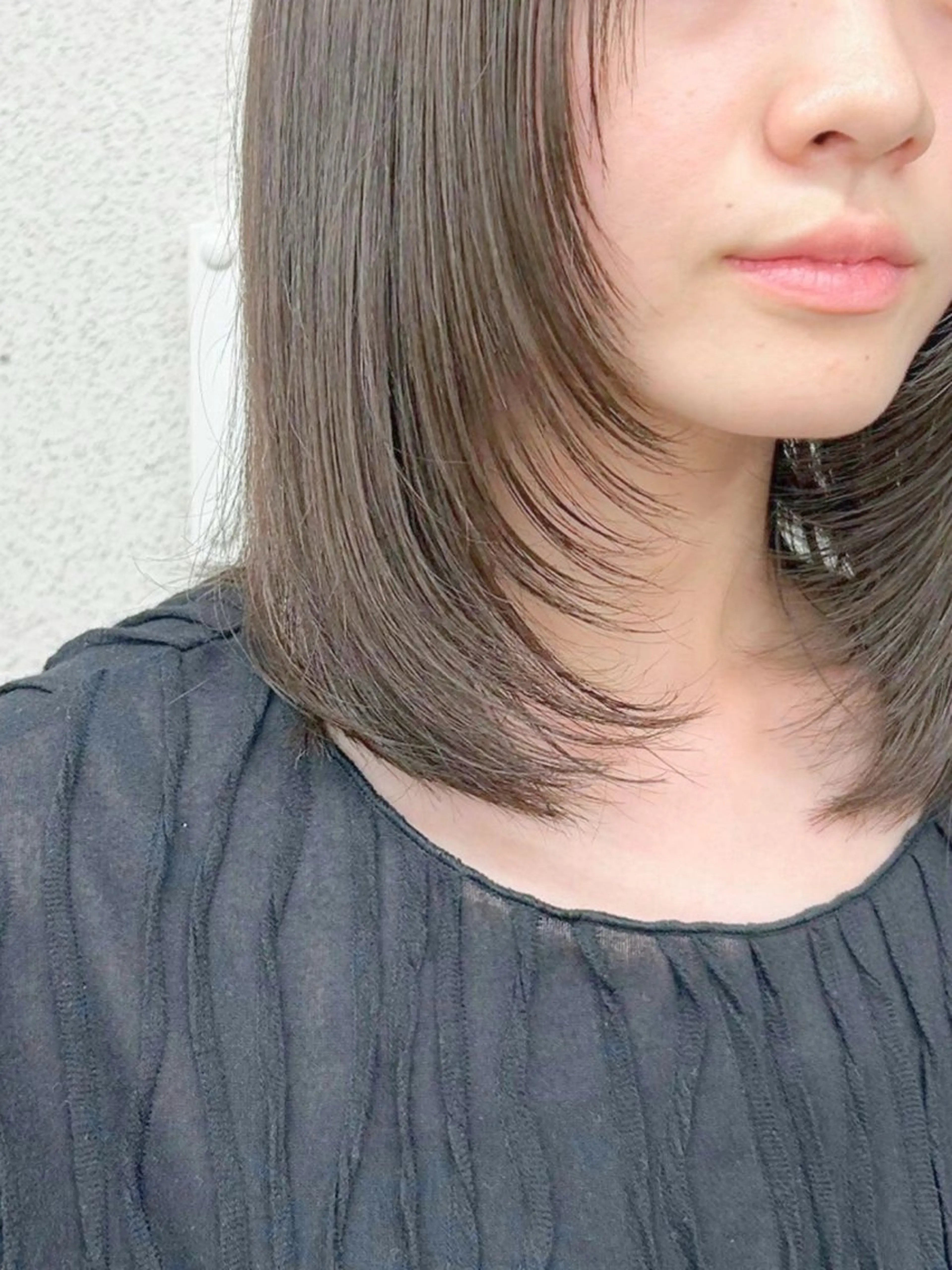 ミディアム ippo アカデミーのヘアスタイル
