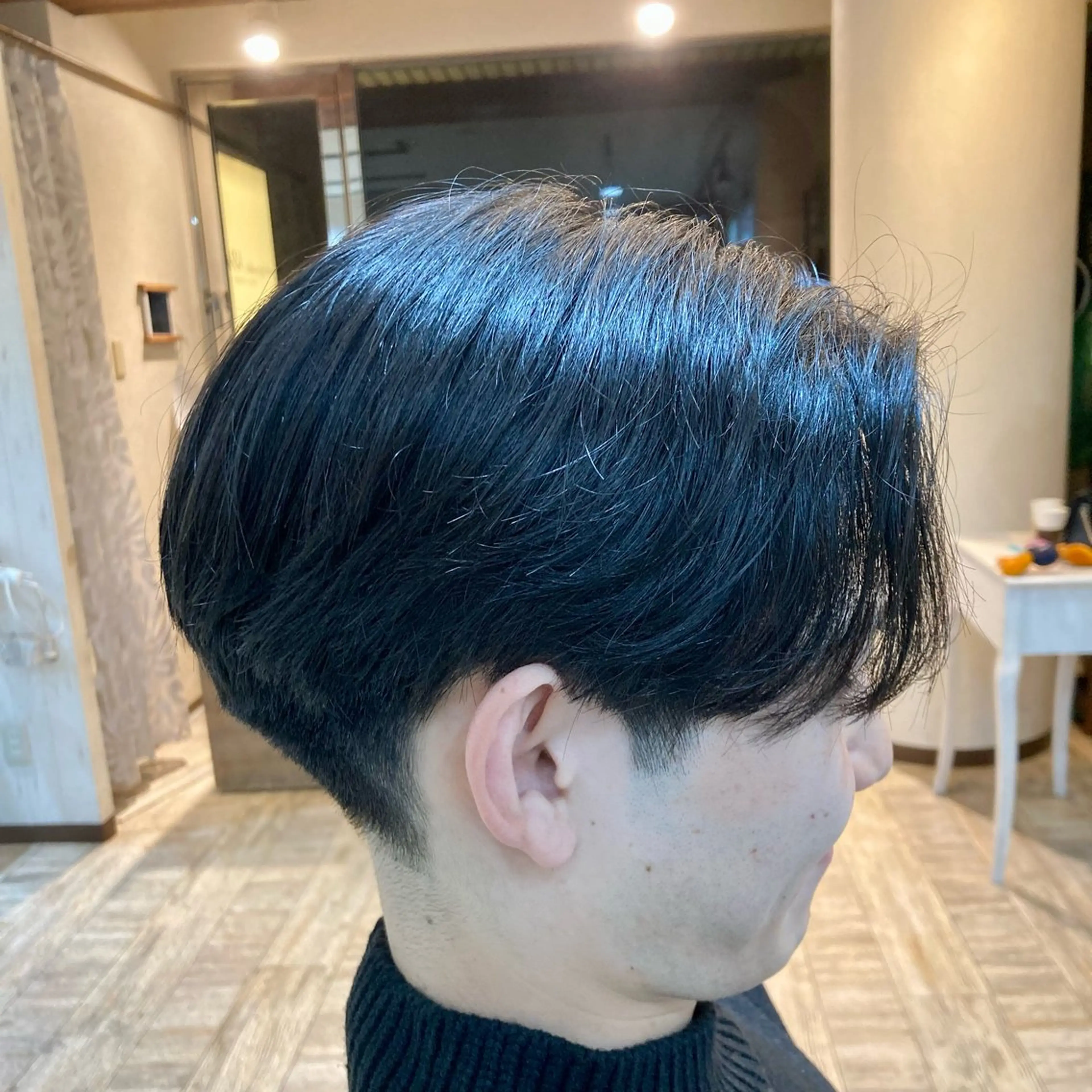 ミディアム メンズ カット 桜木町イケメン製造機 💥ルキのヘアスタイル