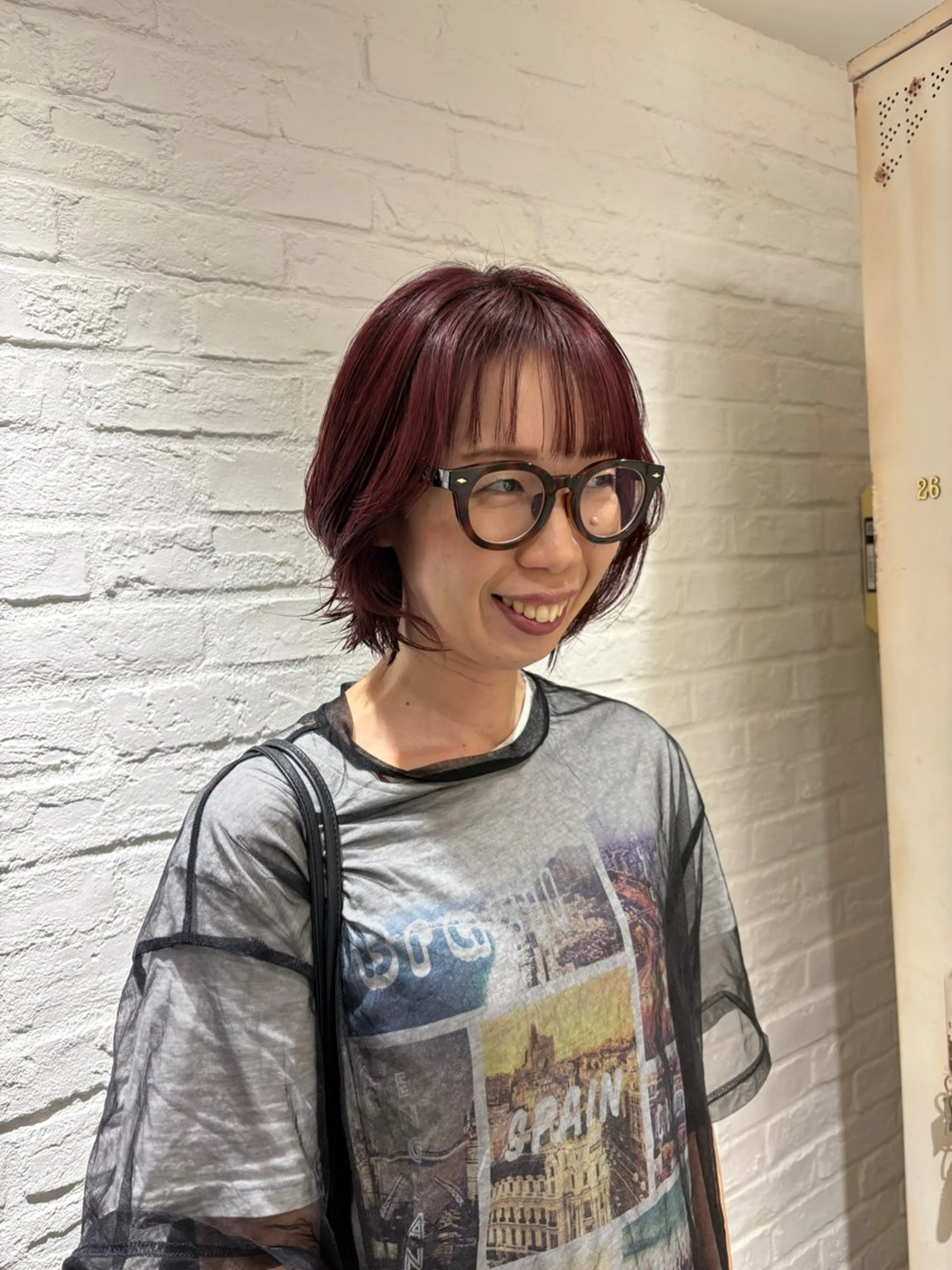 カラー ヘアカラー 梅田/透明感カラー /ひかるのヘアスタイル