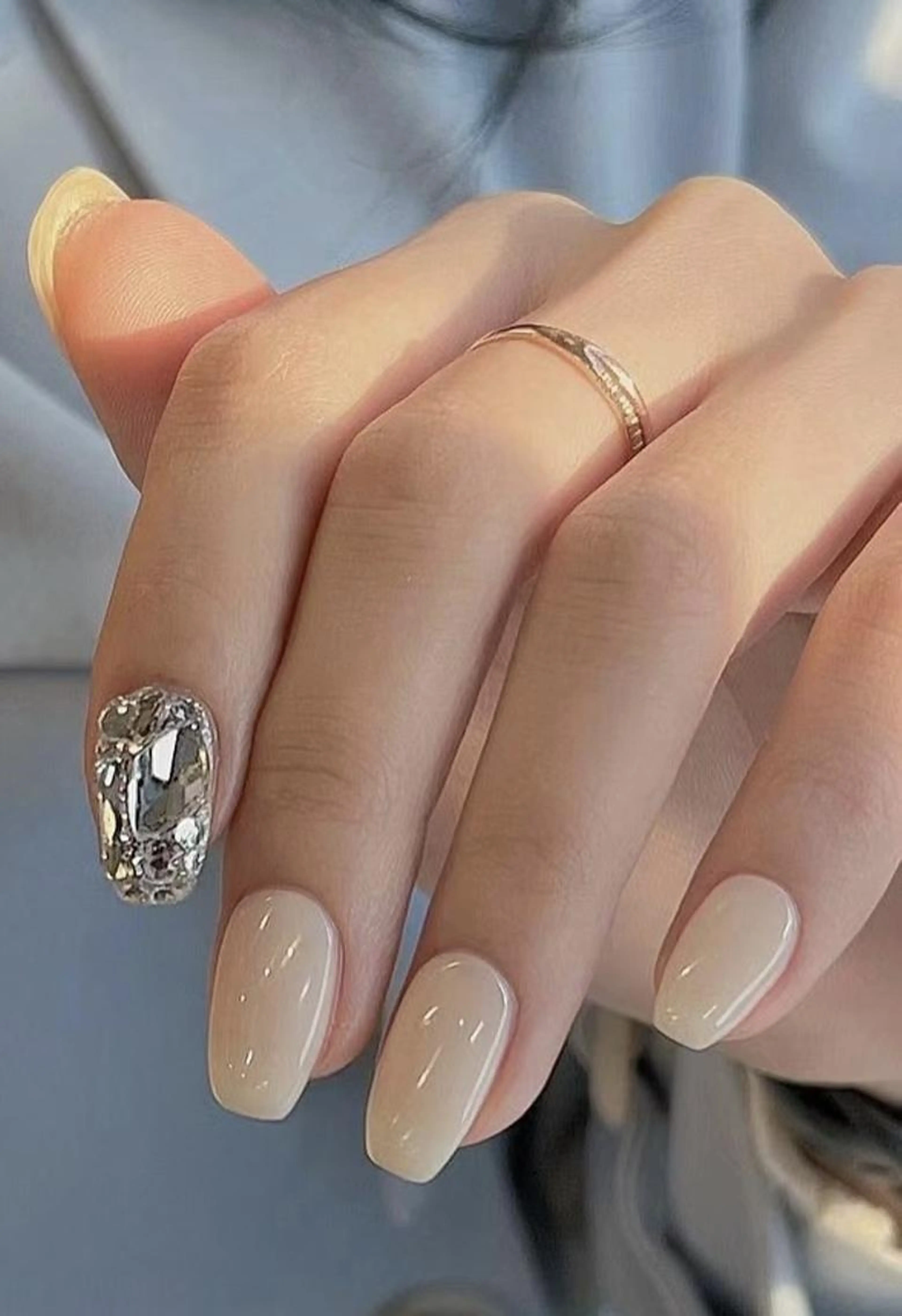 ❤️キラキラ💖埋め尽くしネイルの写真