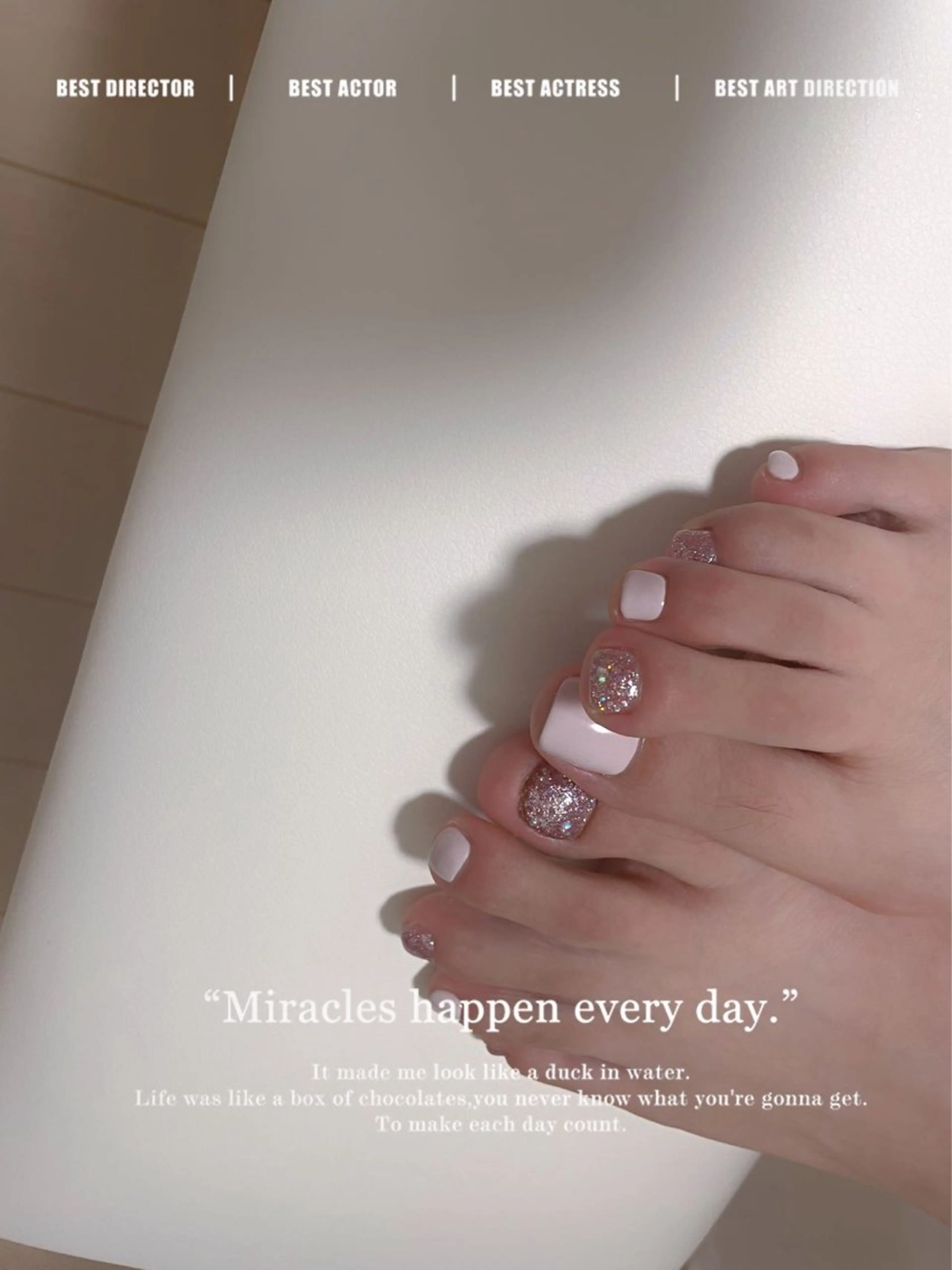 ネイル フットネイル 👍thumbs up nail👍のネイルデザイン