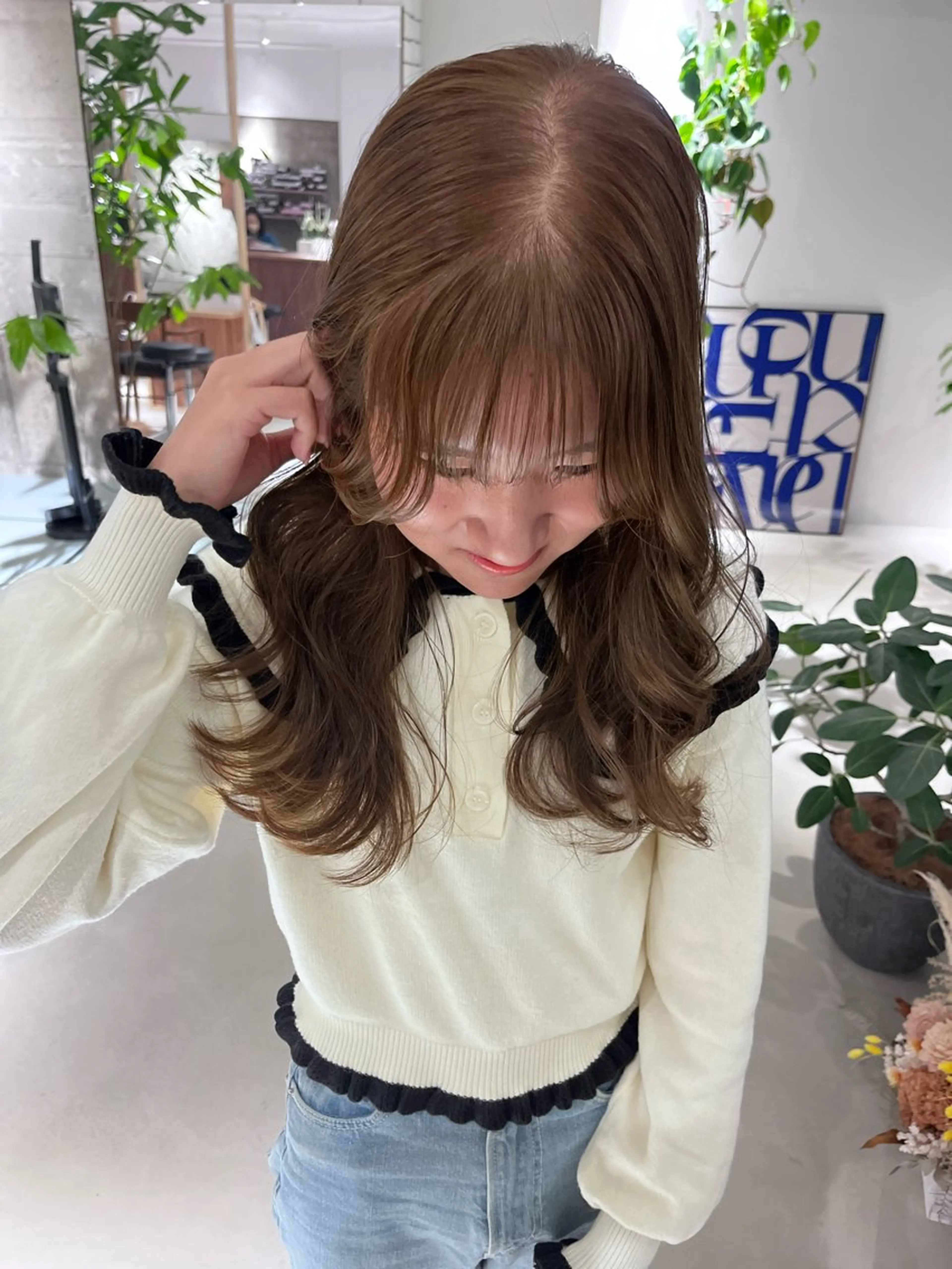 ロング ヘアカラー Yui 🫧のヘアスタイル