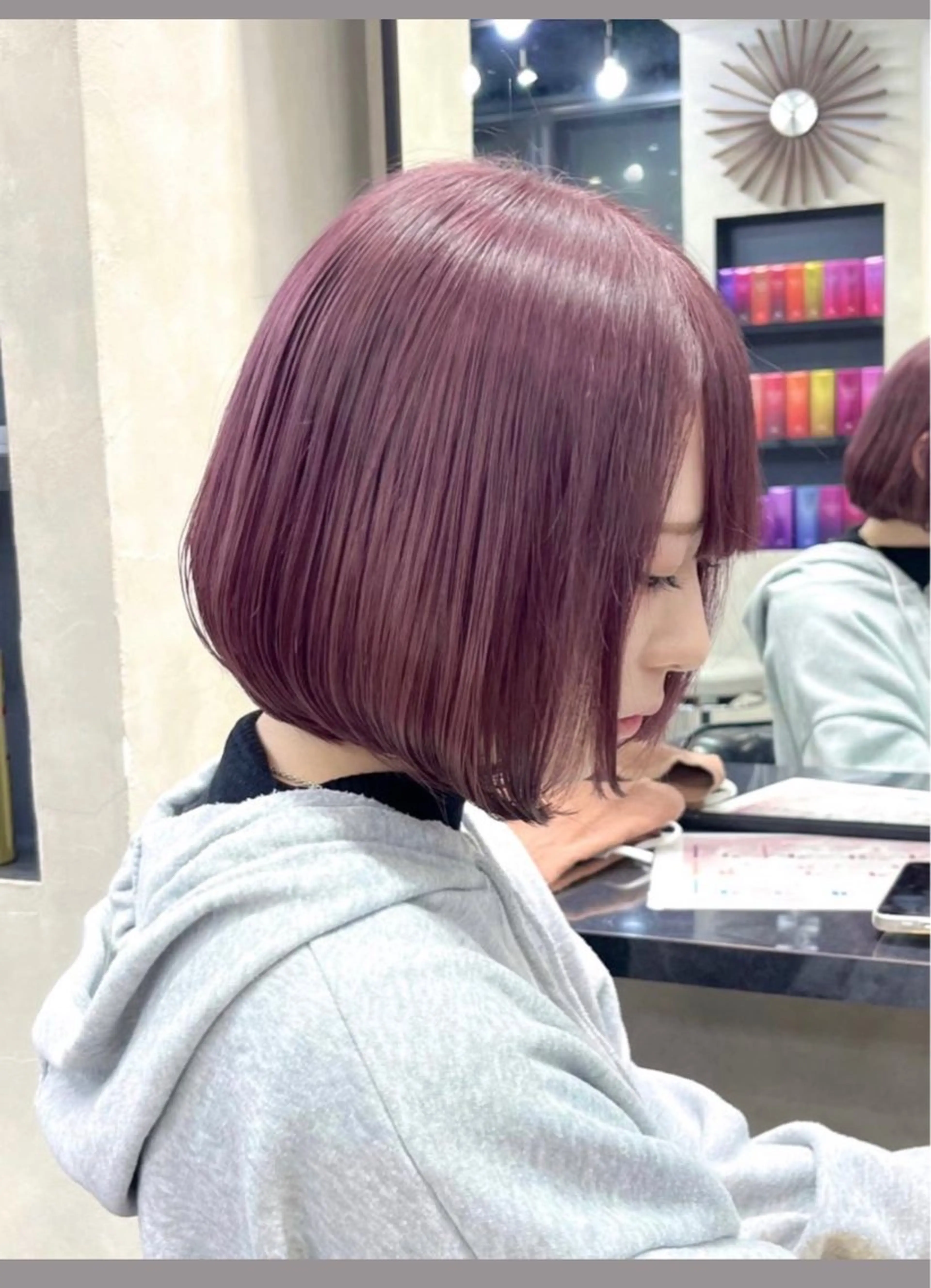 ショート 濱川響太レディース カットモデルのヘアスタイル