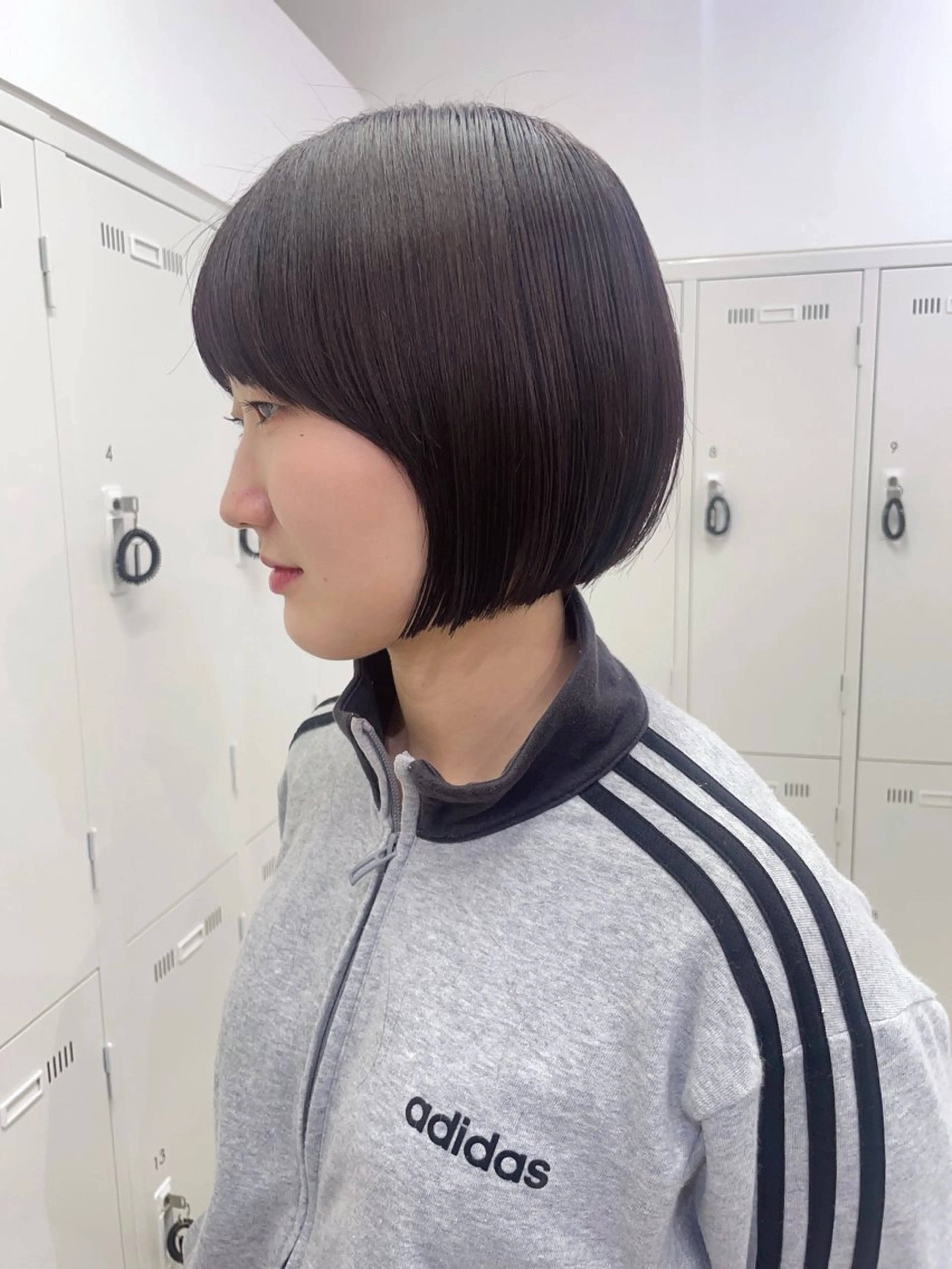 ショート カラー ボブ カット ヘアカラー 福島成美/髪質改善 縮毛矯正/カラーのヘアスタイル