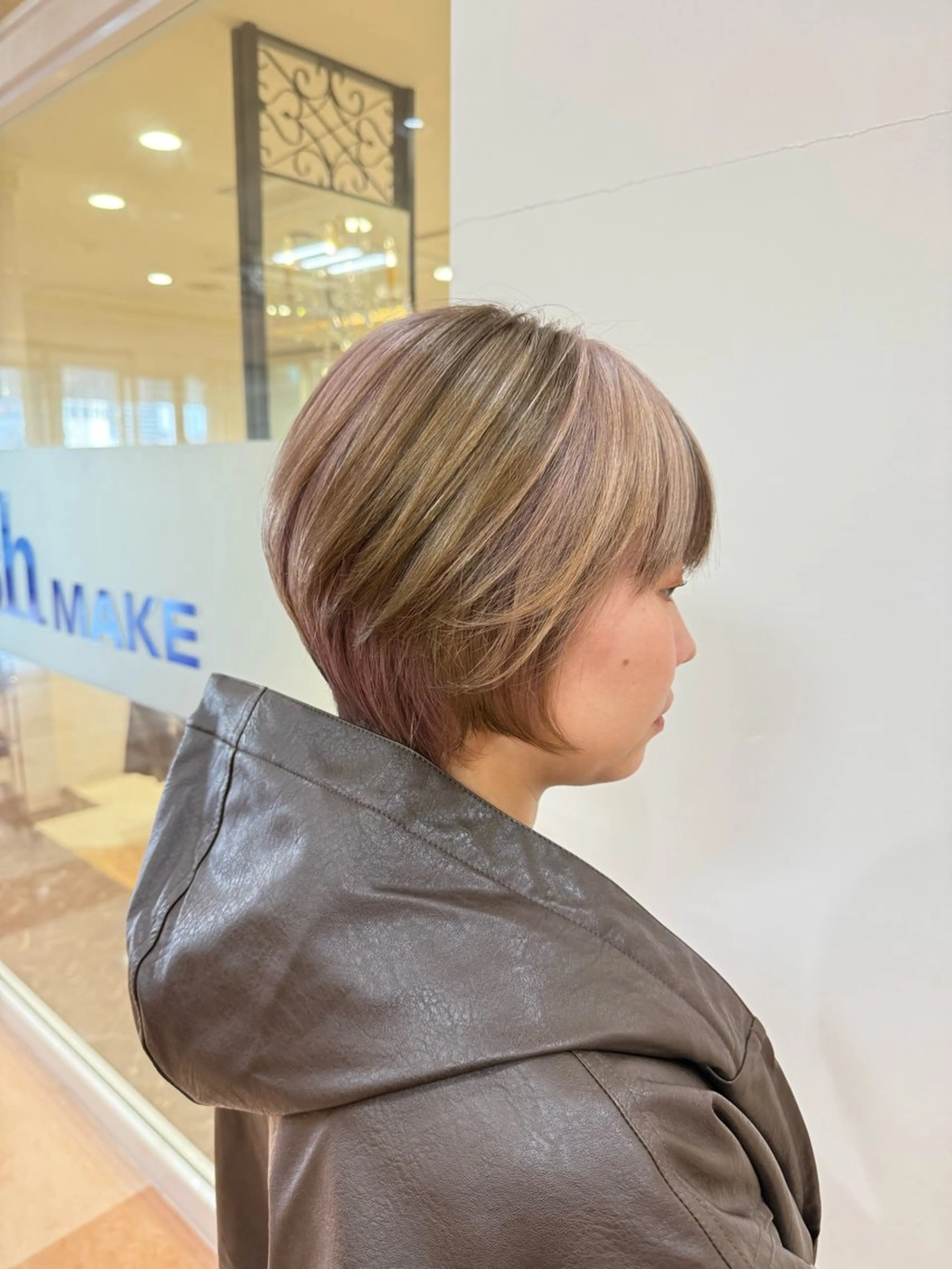 ショート ショートヘア カット ヘアカラー トリートメント 髪質改善カラー/店長 宮内秀峰のヘアスタイル