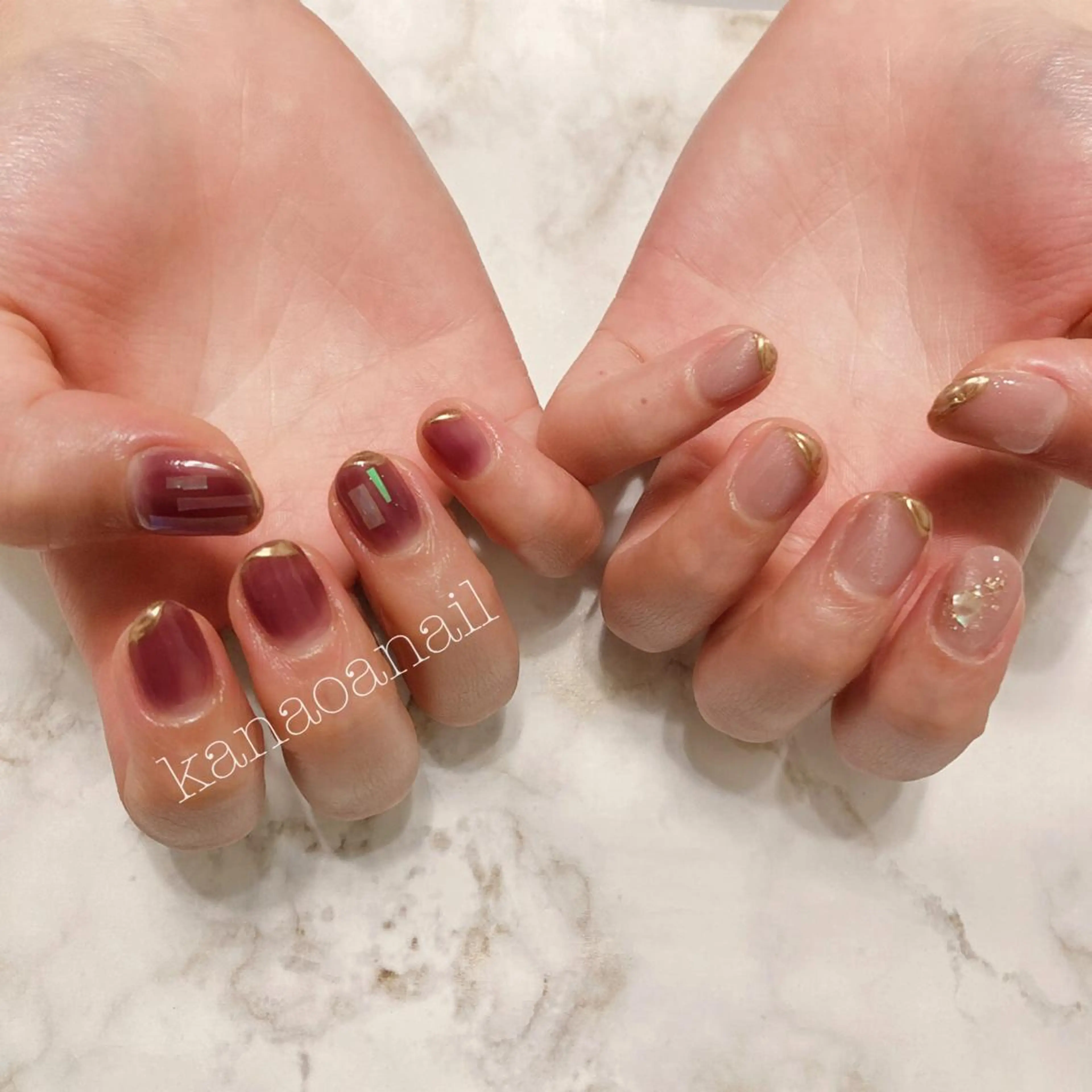 ネイル kanaoa nailのネイルデザイン