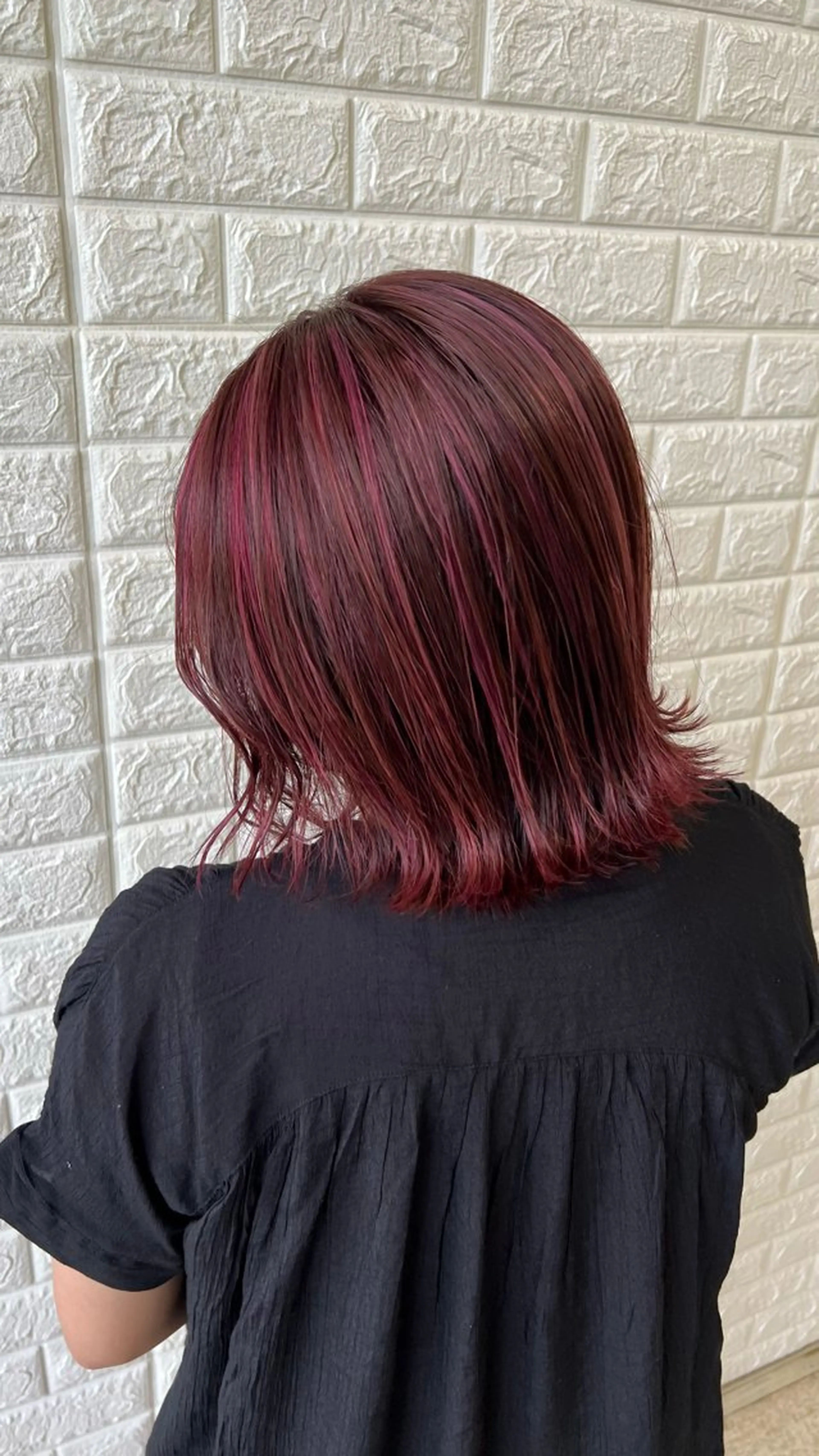 ミディアム カラー Mei🎀 eye & hairのマツエク・マツパデザイン