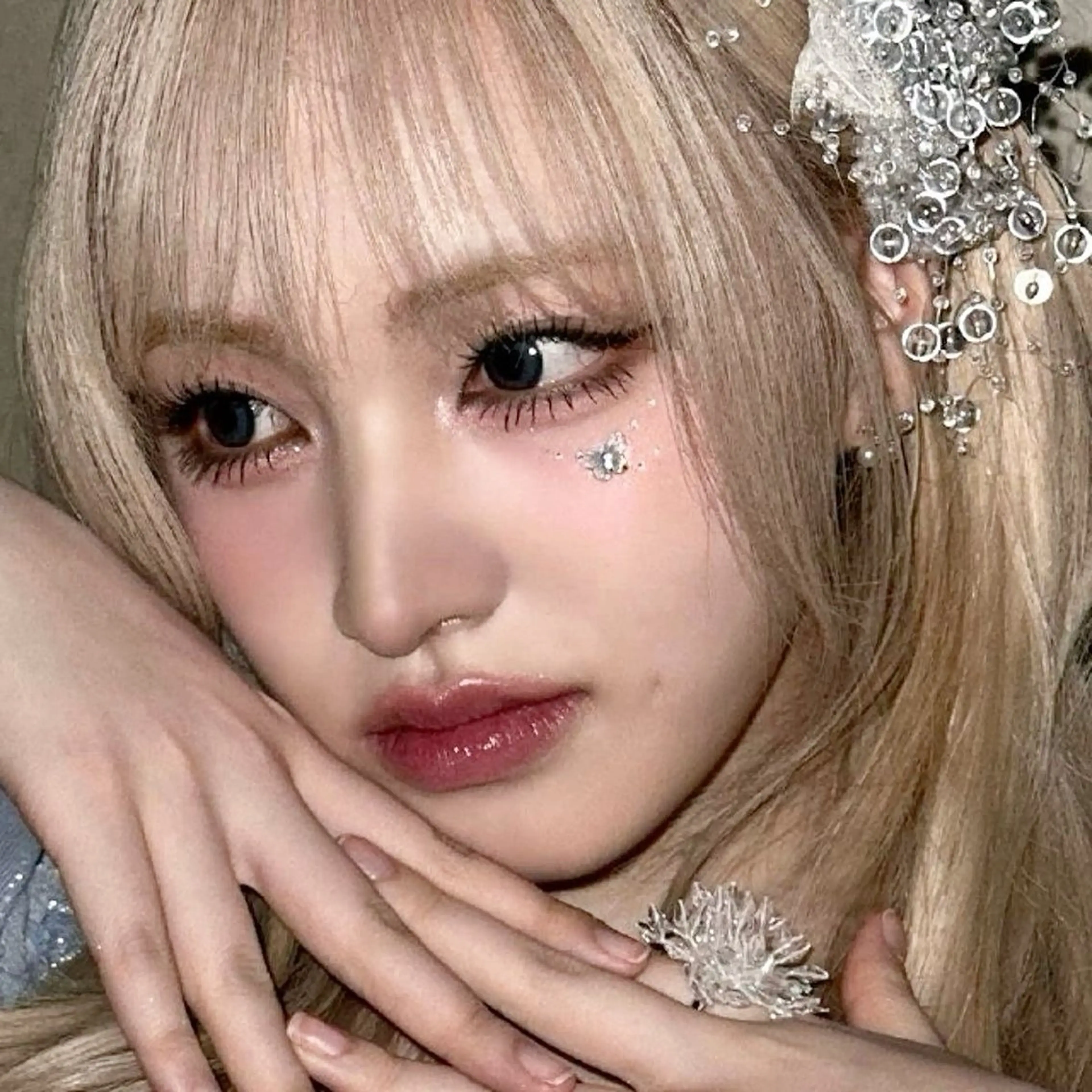 マツエク・マツパ 束感まつ毛 韓国風マツエク milimili所属・𝐍𝐀𝐍𝐀 ⟡.·のマツエク・マツパデザイン