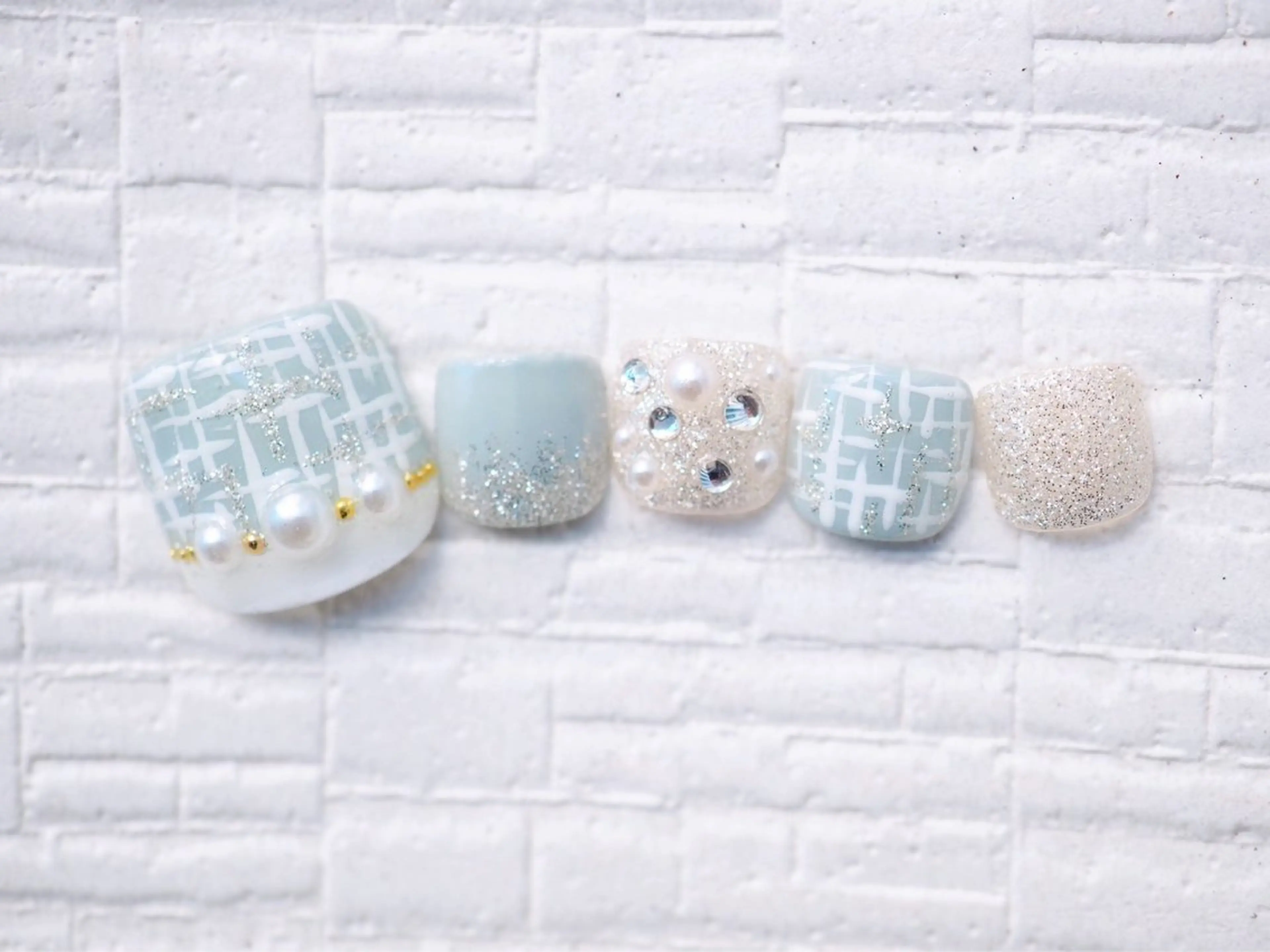 ネイル フットネイル トップネイリスト Ribbon立川店のネイルデザイン