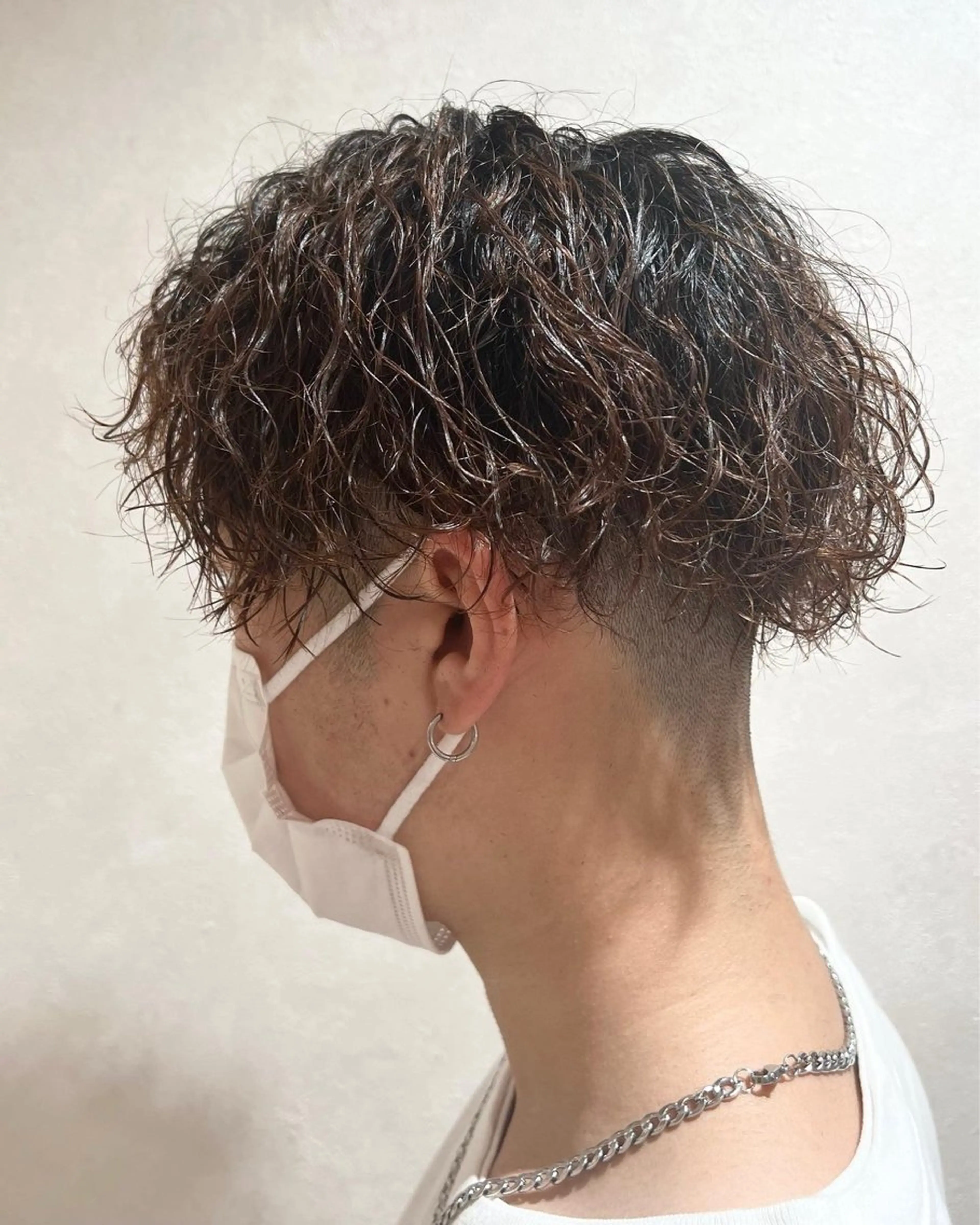 メンズカット+パーマ+トリートメントの写真