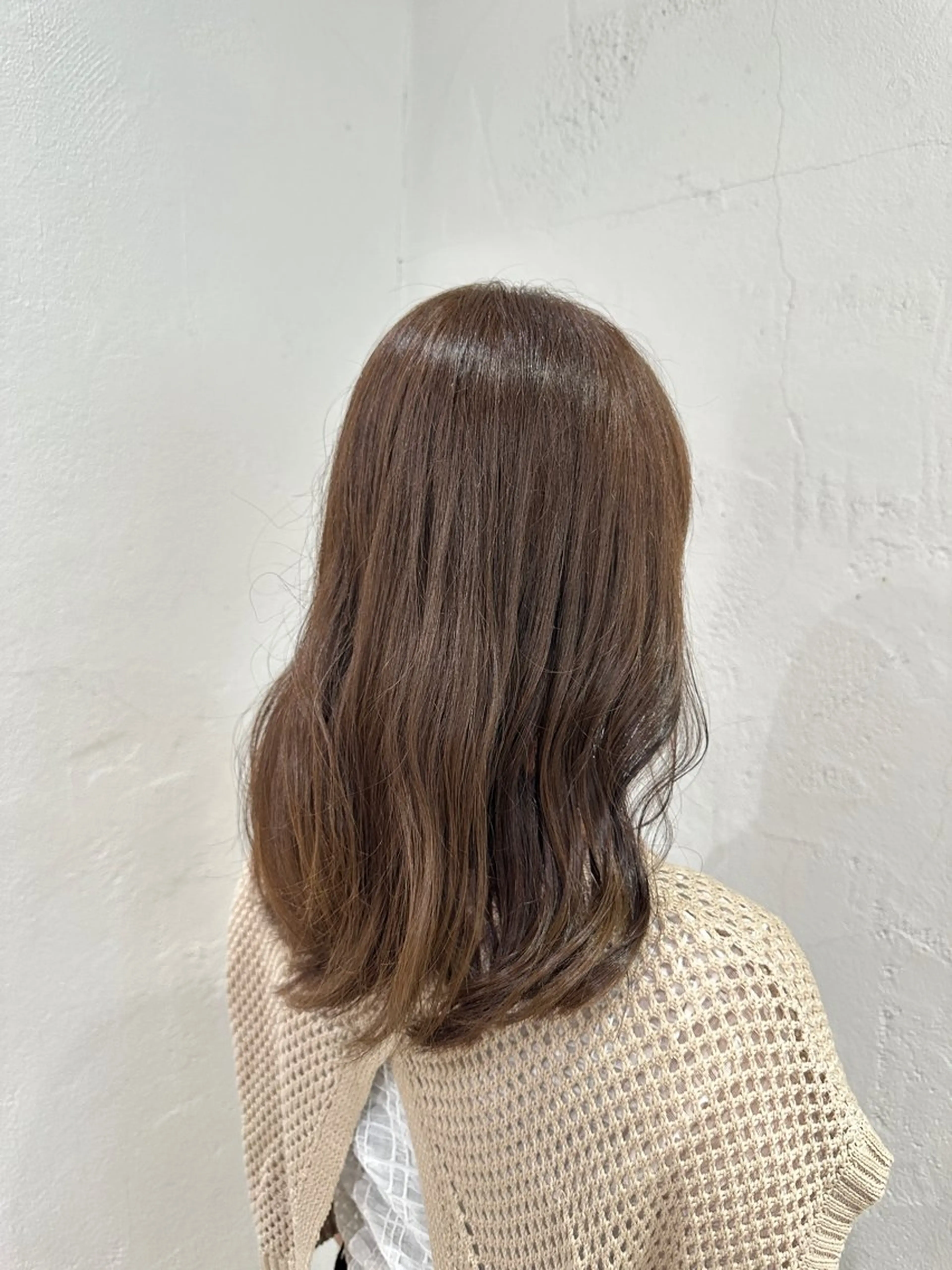 セミロング TRUNS所属・こうた/髪質改善 ストレート/ヘアケアのヘアスタイル