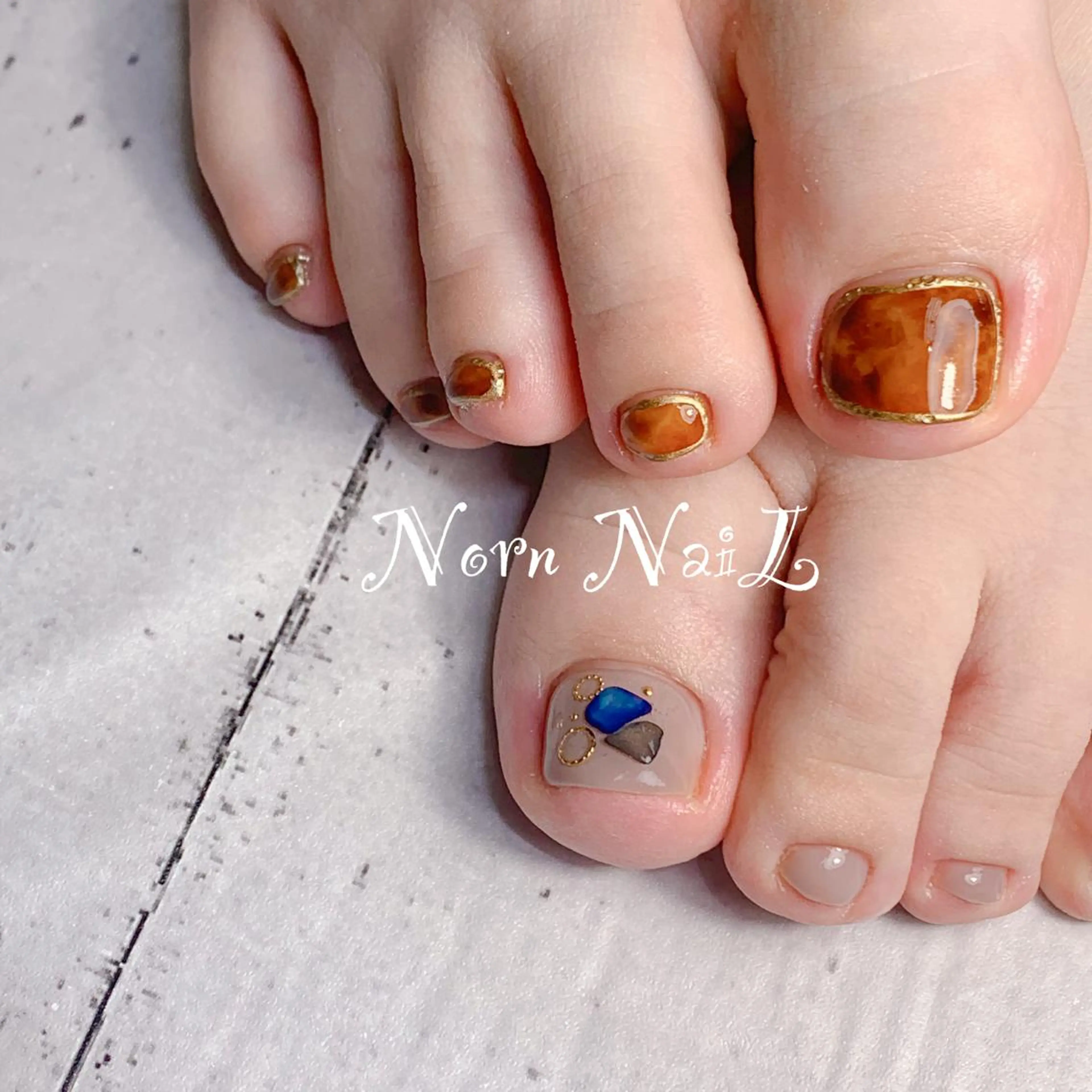 ネイル フットネイル U Ayaのネイルデザイン