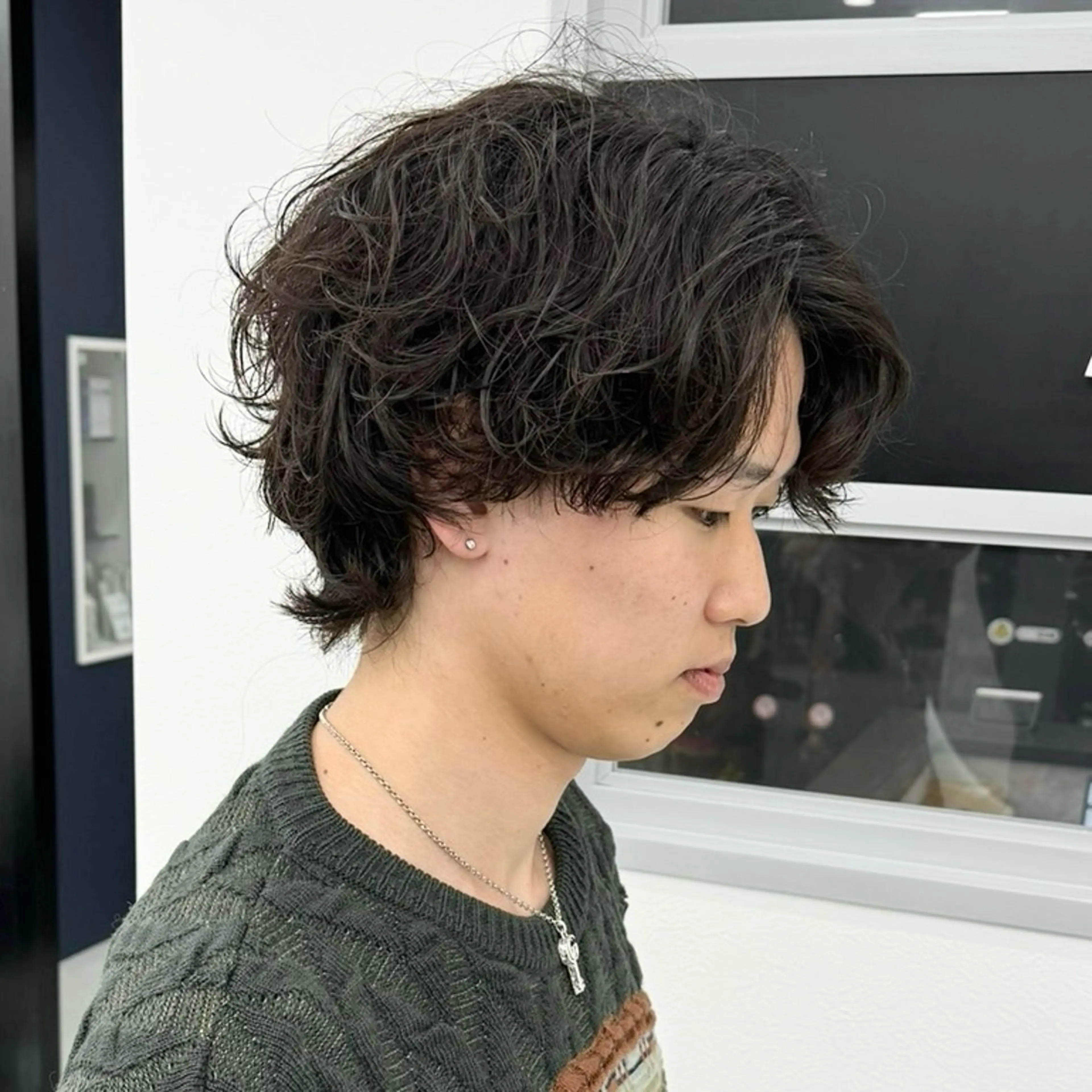 ショート パーマ メンズ 🔥札幌No.1🥇 パーマ特化美容師🔥のヘアスタイル