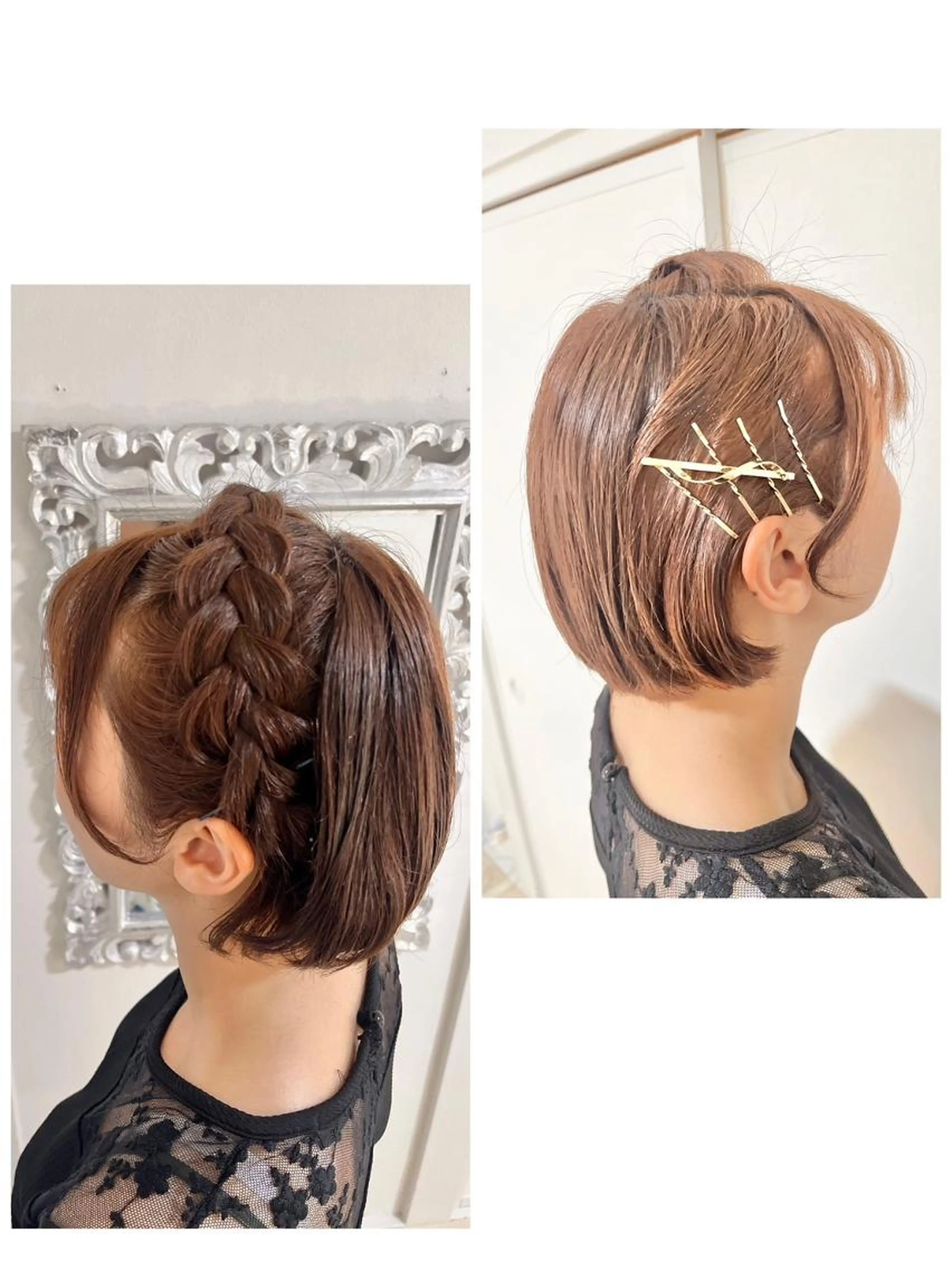 ヘアセットお写真掲載でリボン2個(リボン)サービス♪の写真