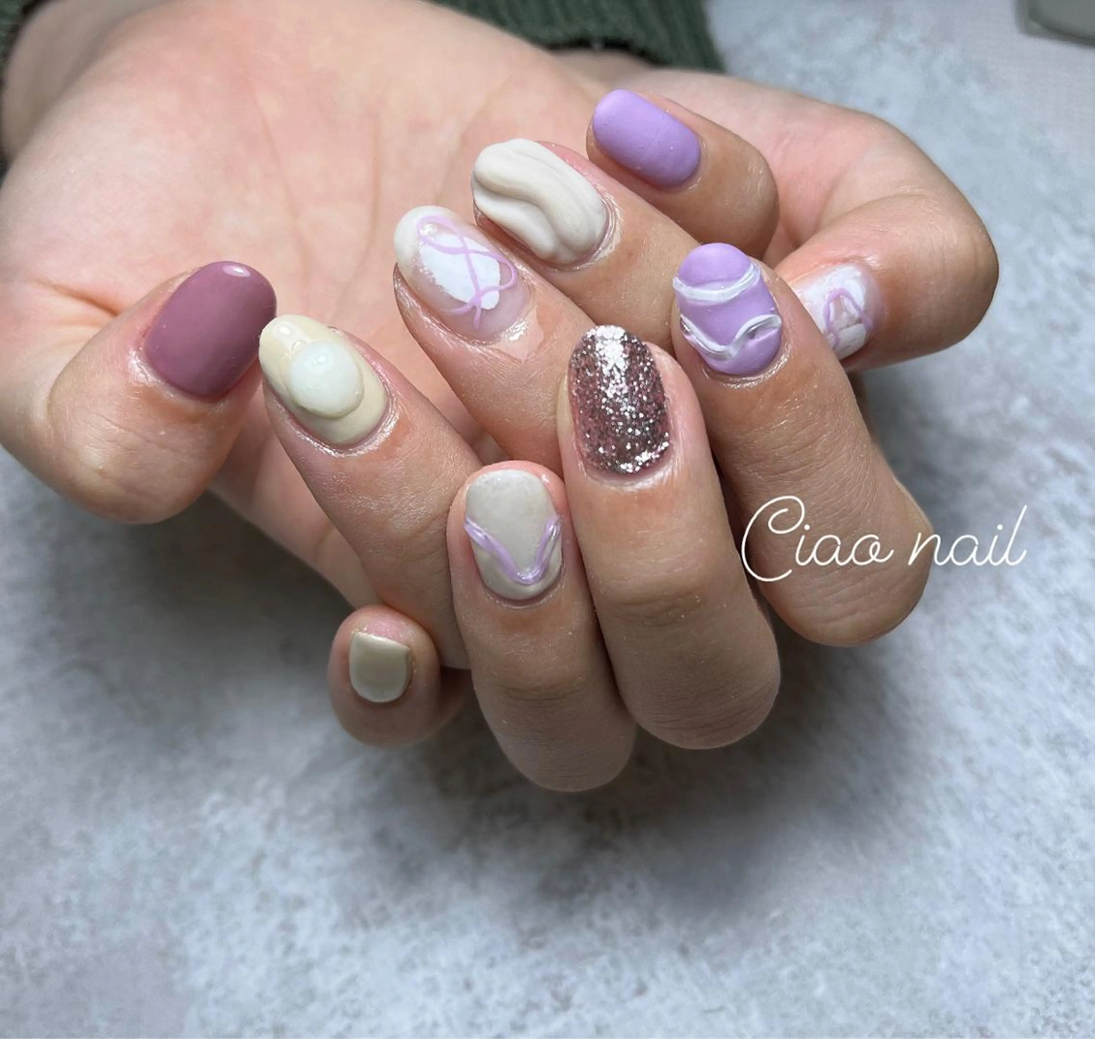 ネイル ニュアンスネイル #Amin所属・#Amin nail salonのネイルデザイン